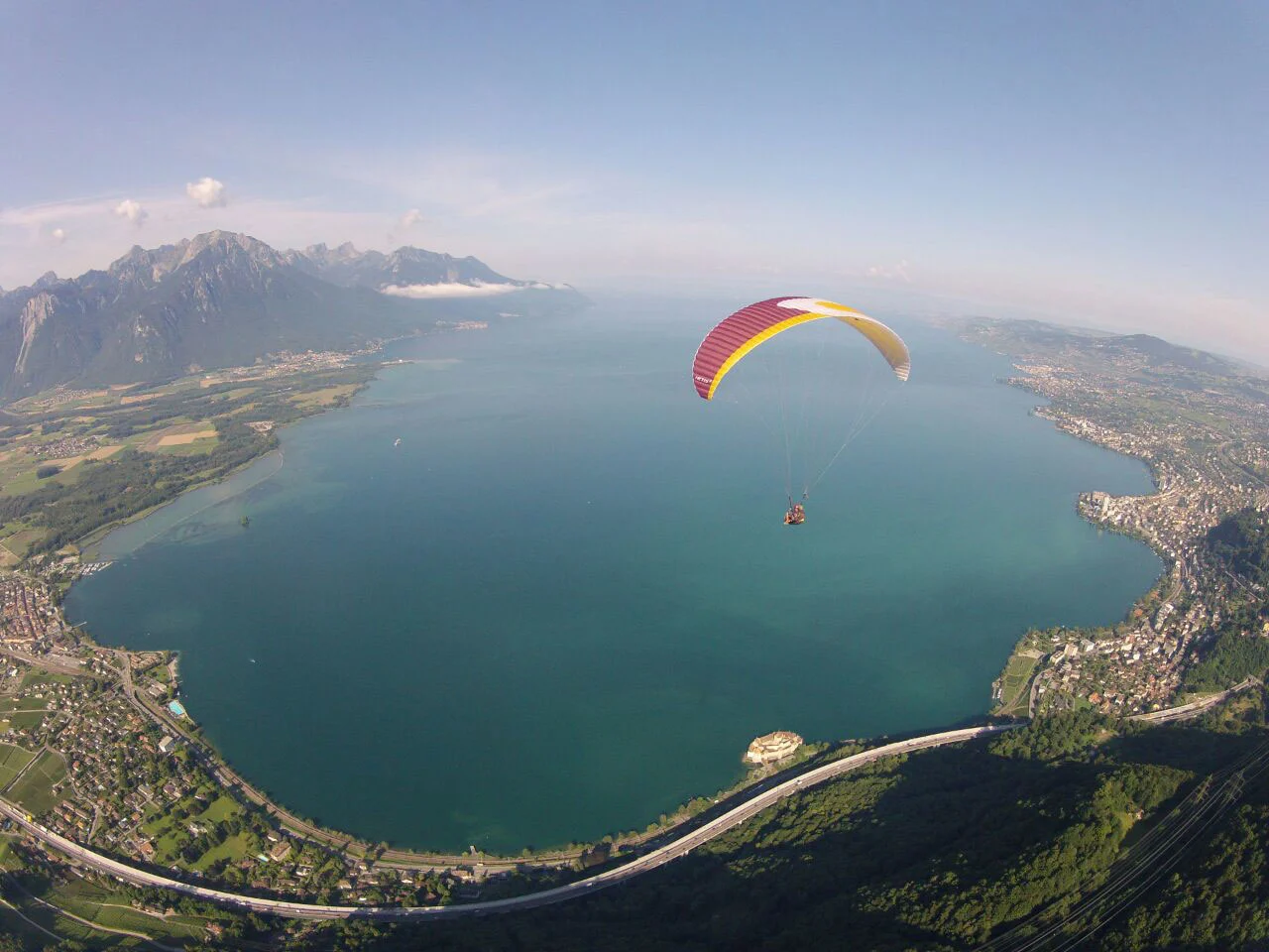 Genfersee Paragliding