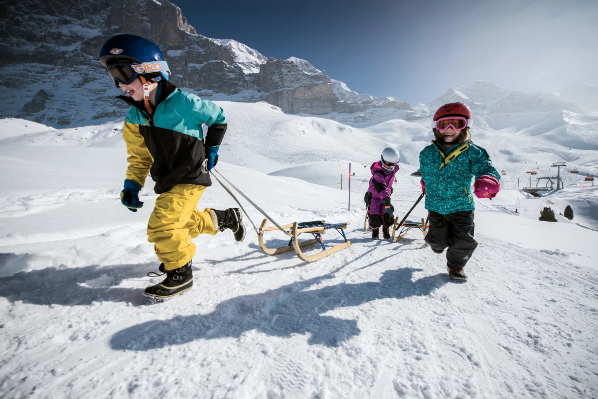 Kleine Scheidegg Schlitteln Eiger Run