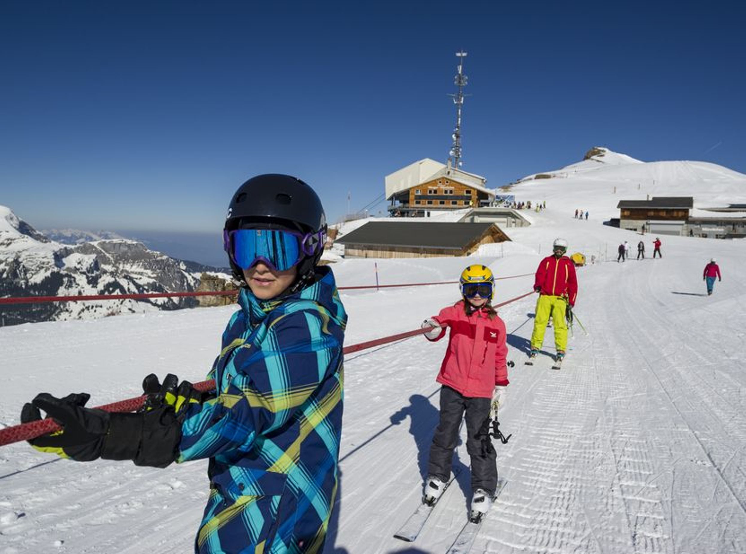 Grindelwald Übungsgelände Männlichen Ski