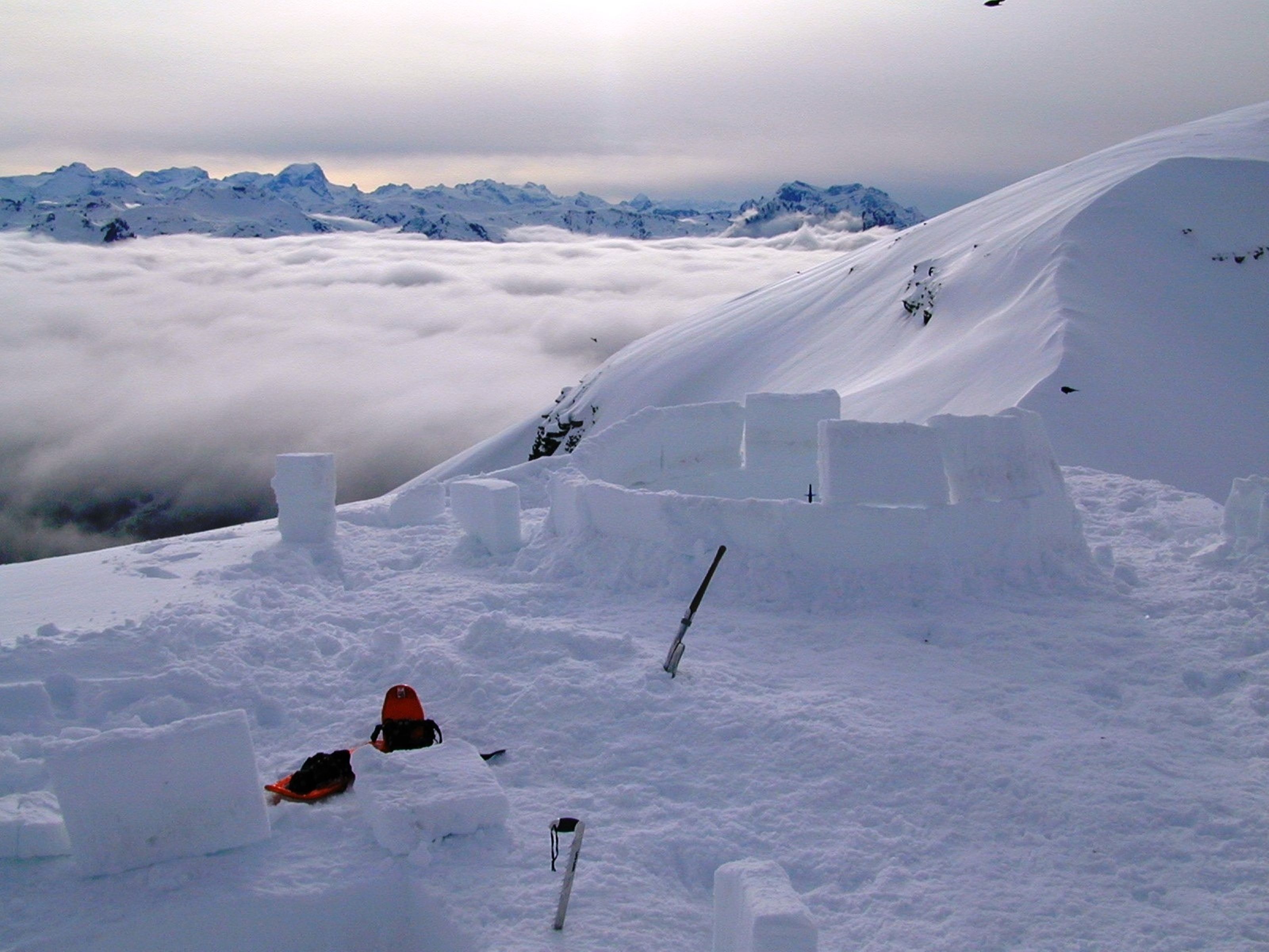 Davos Iglu bauen