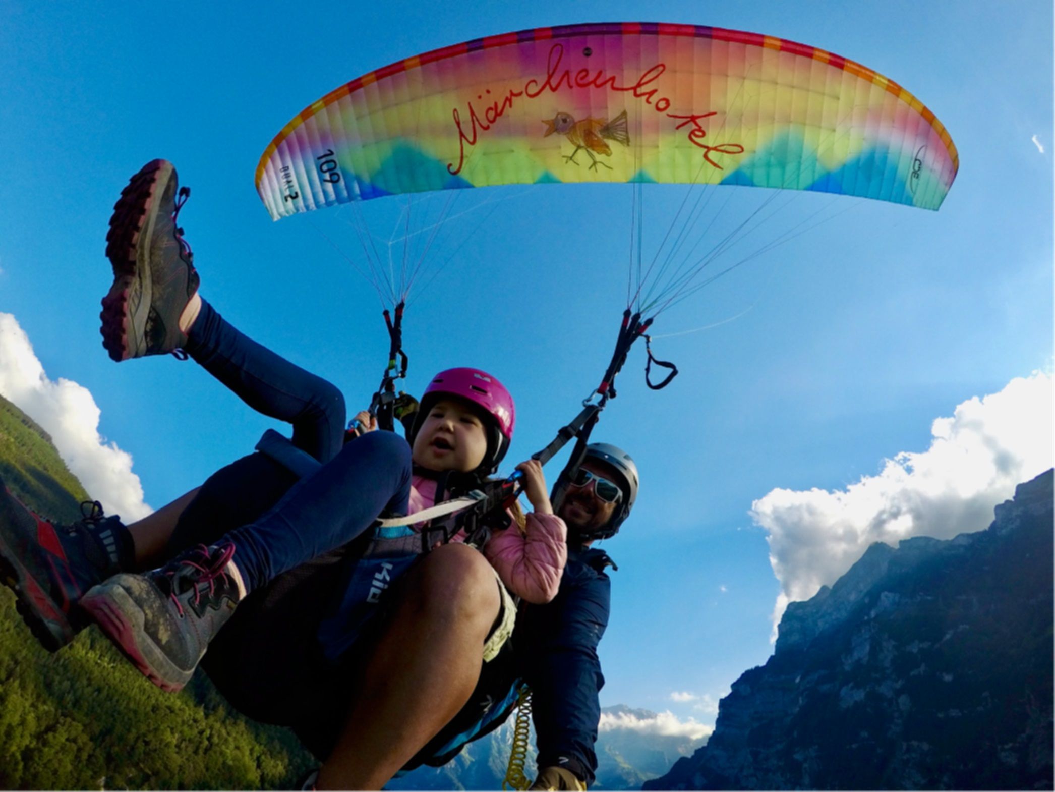 Gleitschirmfliegen Schweiz Braunwald
