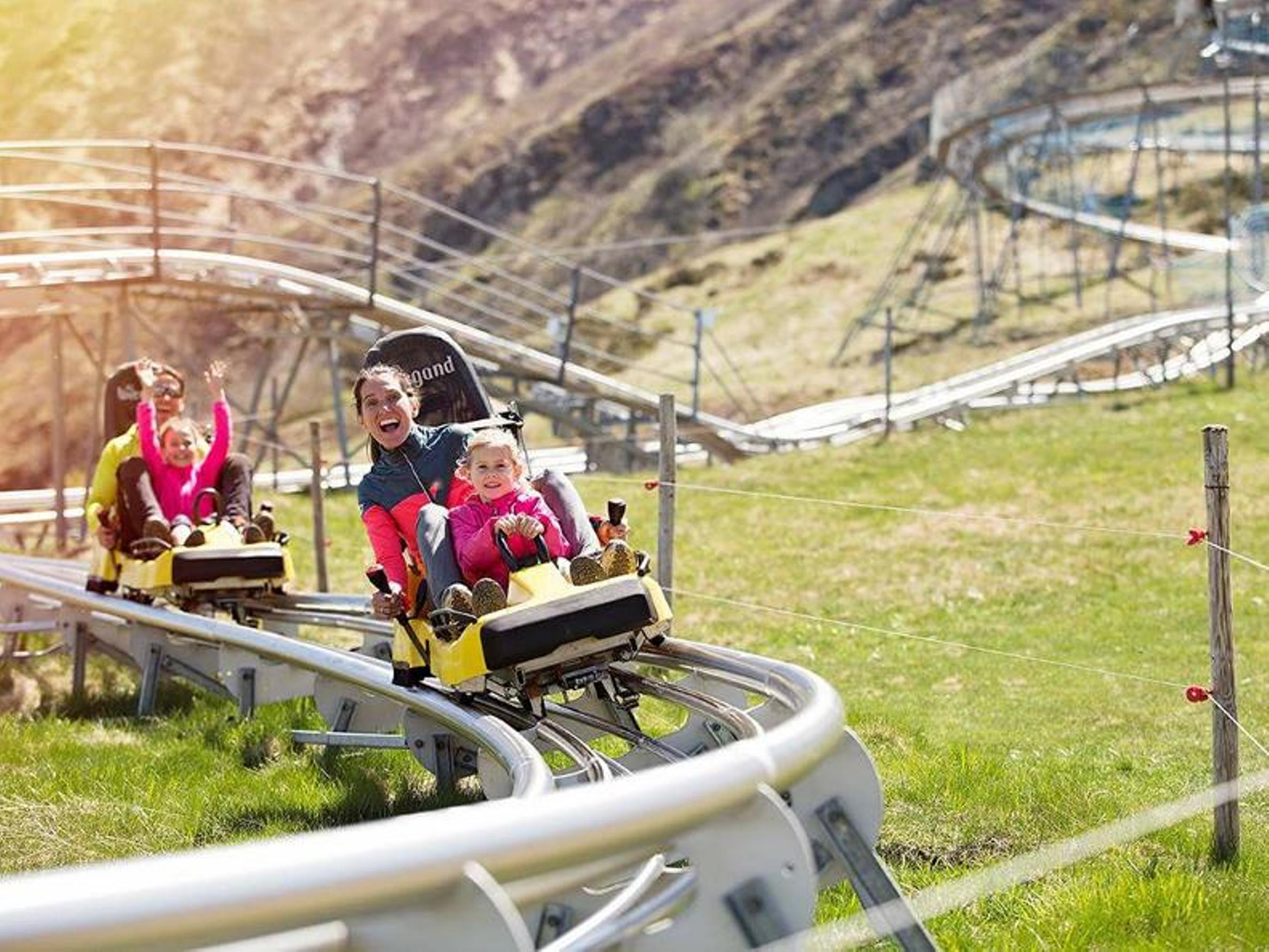 Monte Tamaro Sommer Rodelbahn