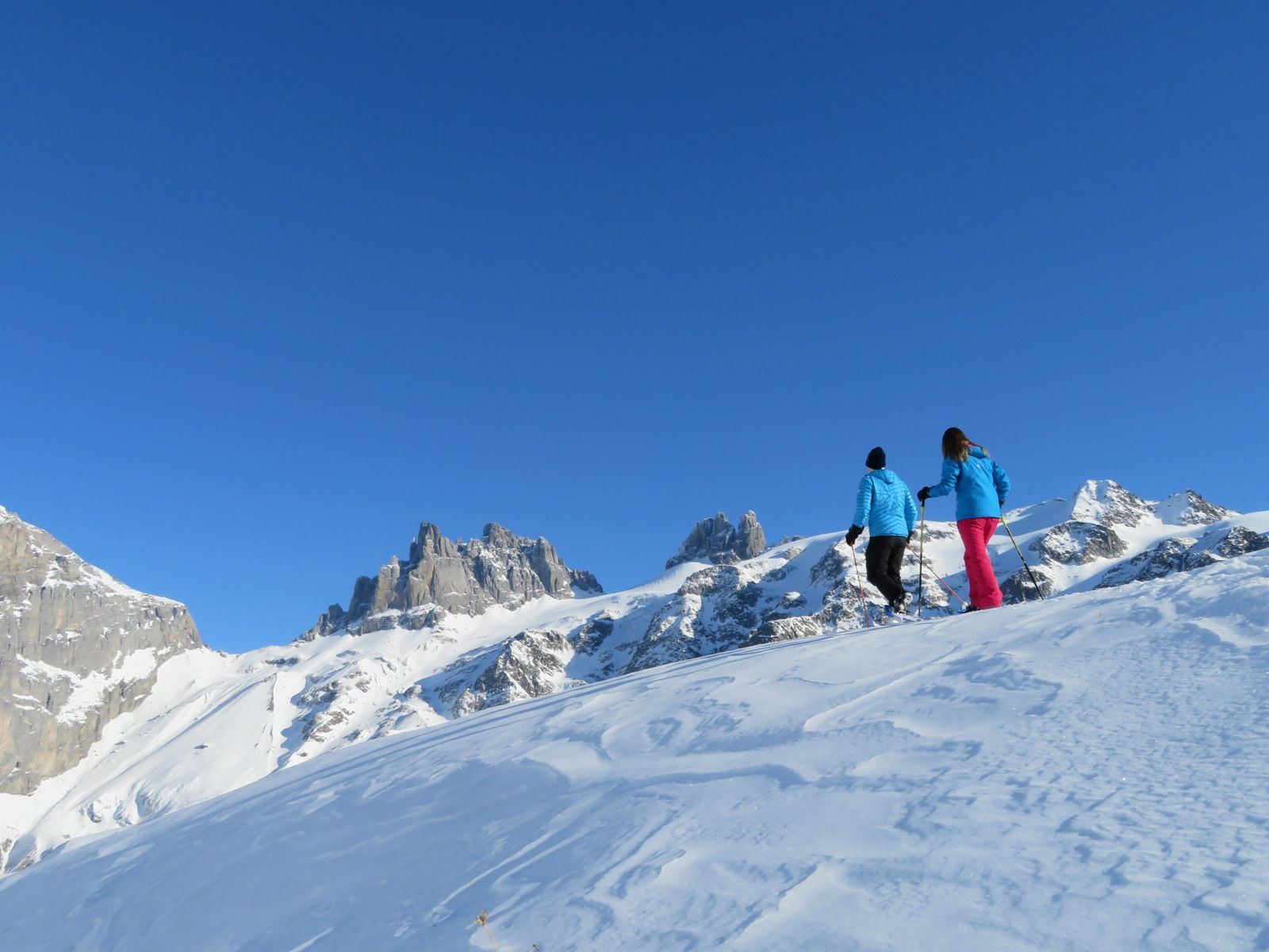 Schneeschuhwandern Grotzlitrail