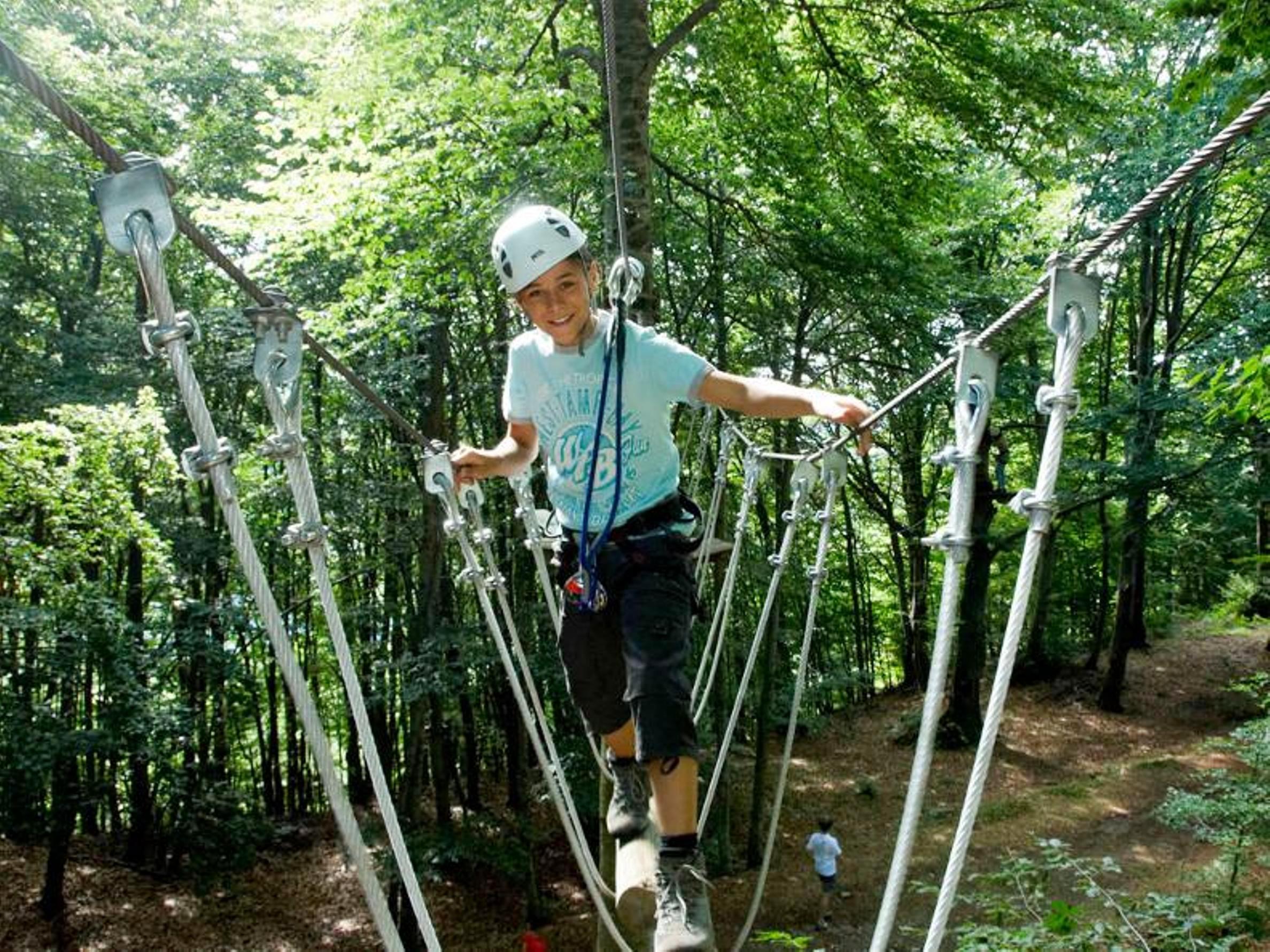 Seilparks in der Schweiz Seilpark Monte Tamaro 