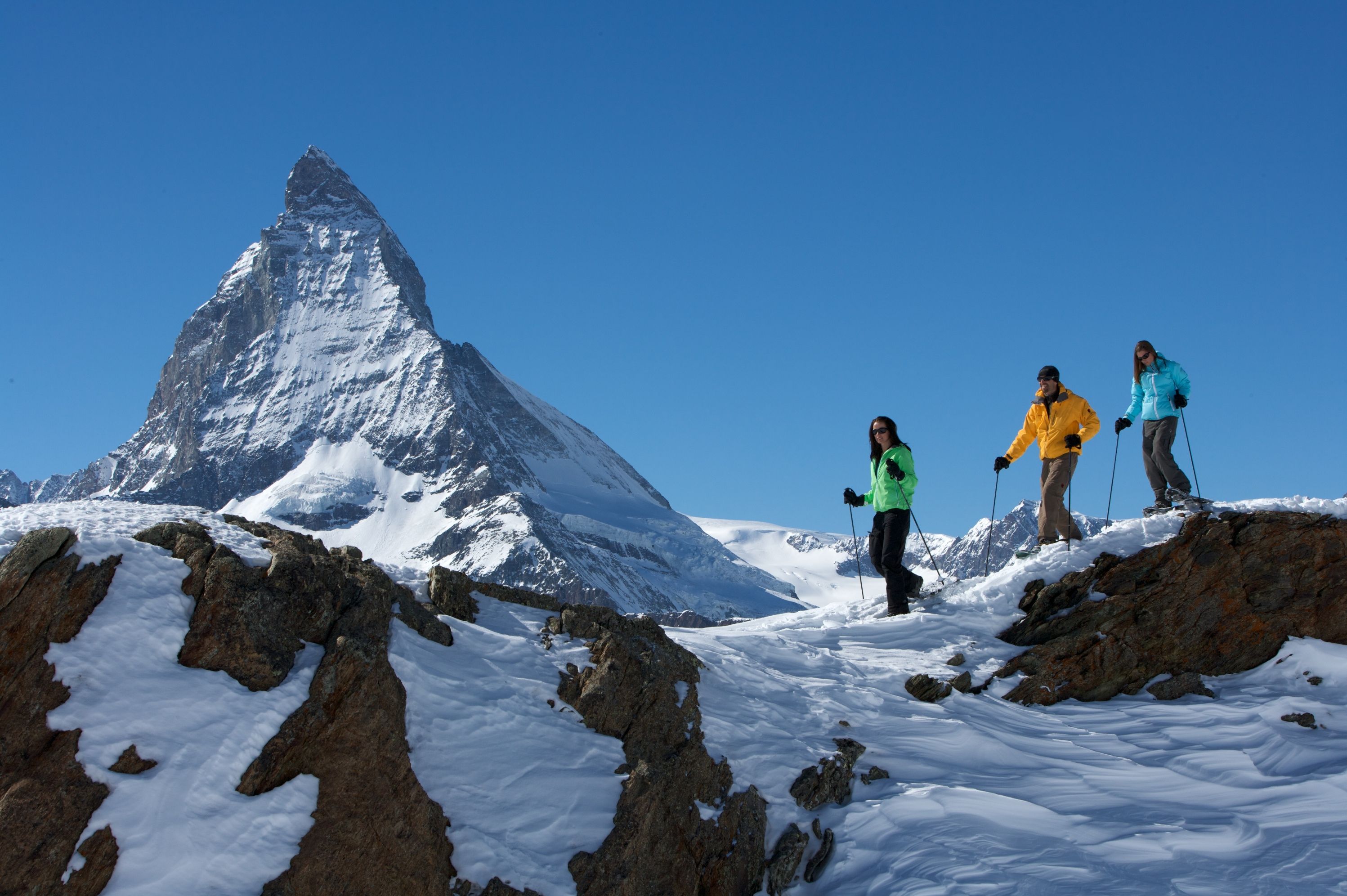 Gornergrat Schneeschuhwandern Riffelberg