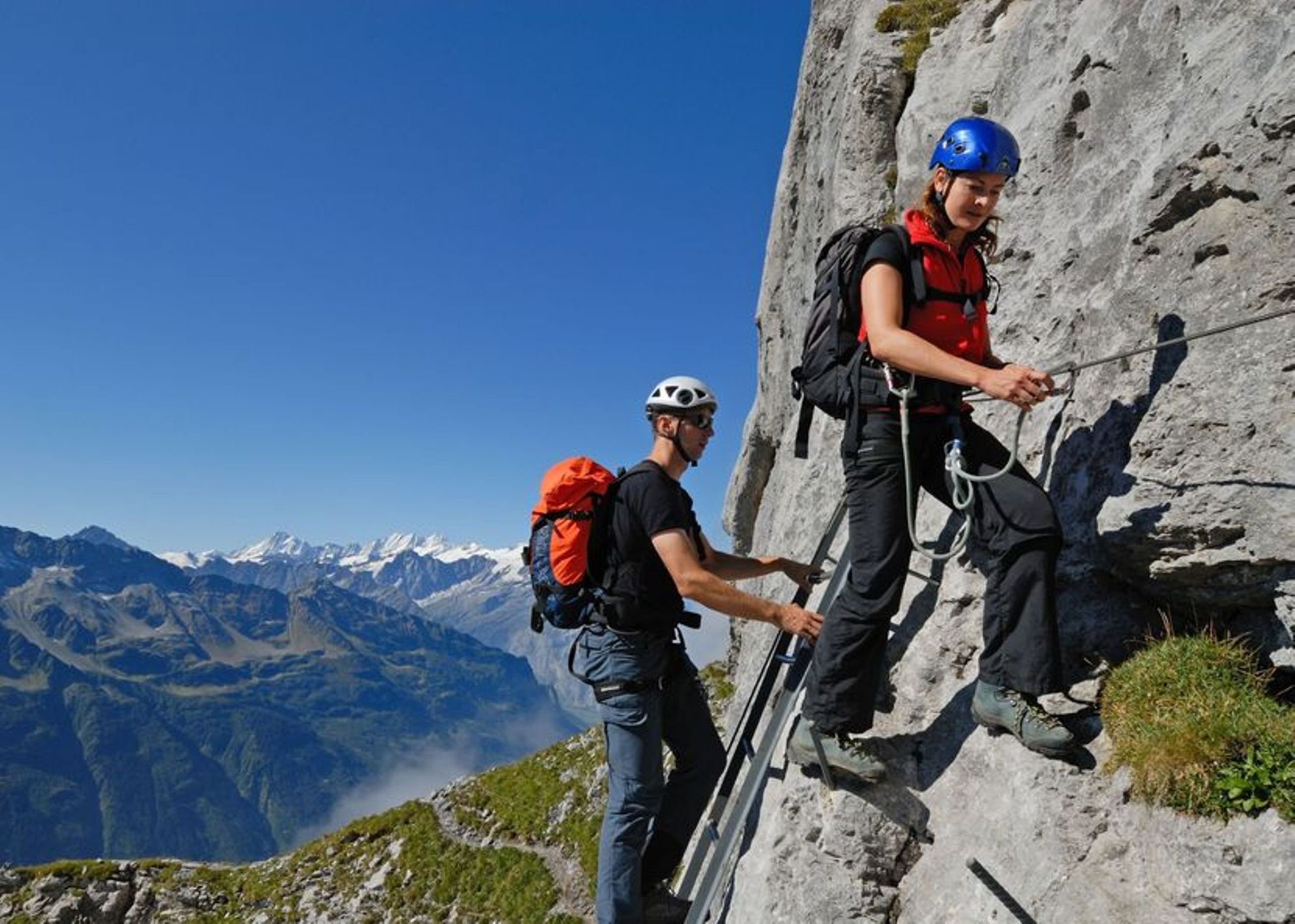 Meiringen und Hasliberg Tälli Klettersteig