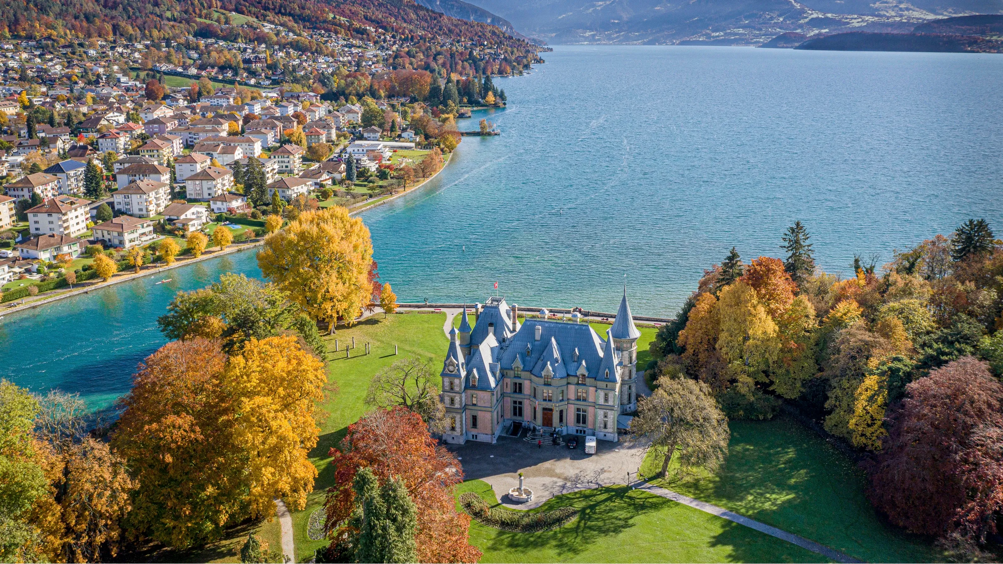 Schlösser Schweiz Schloss Schadau