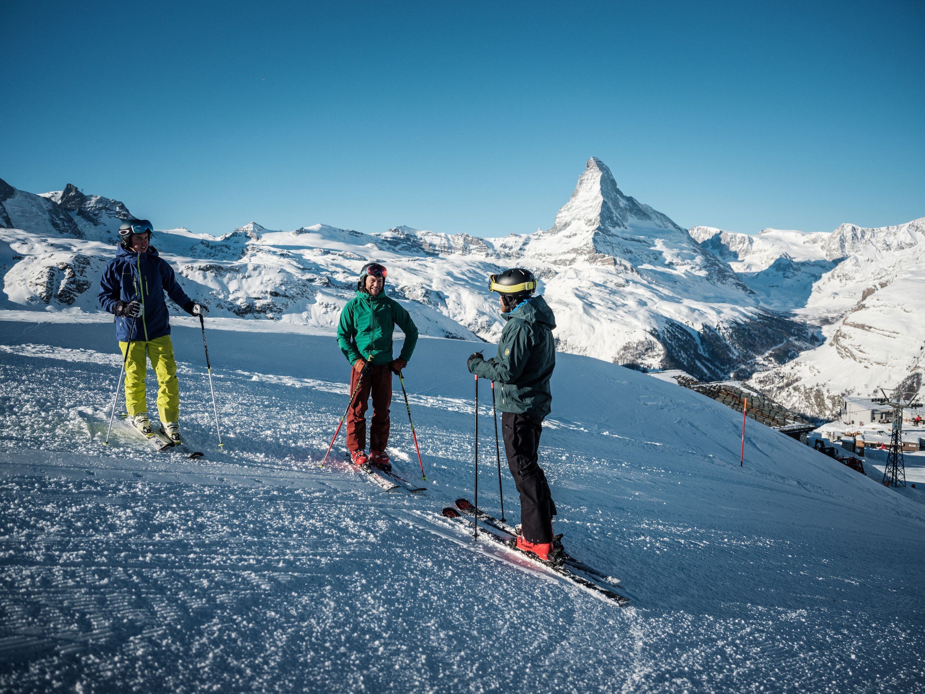Matterhorn Glacier Paradise - Skifahrer 