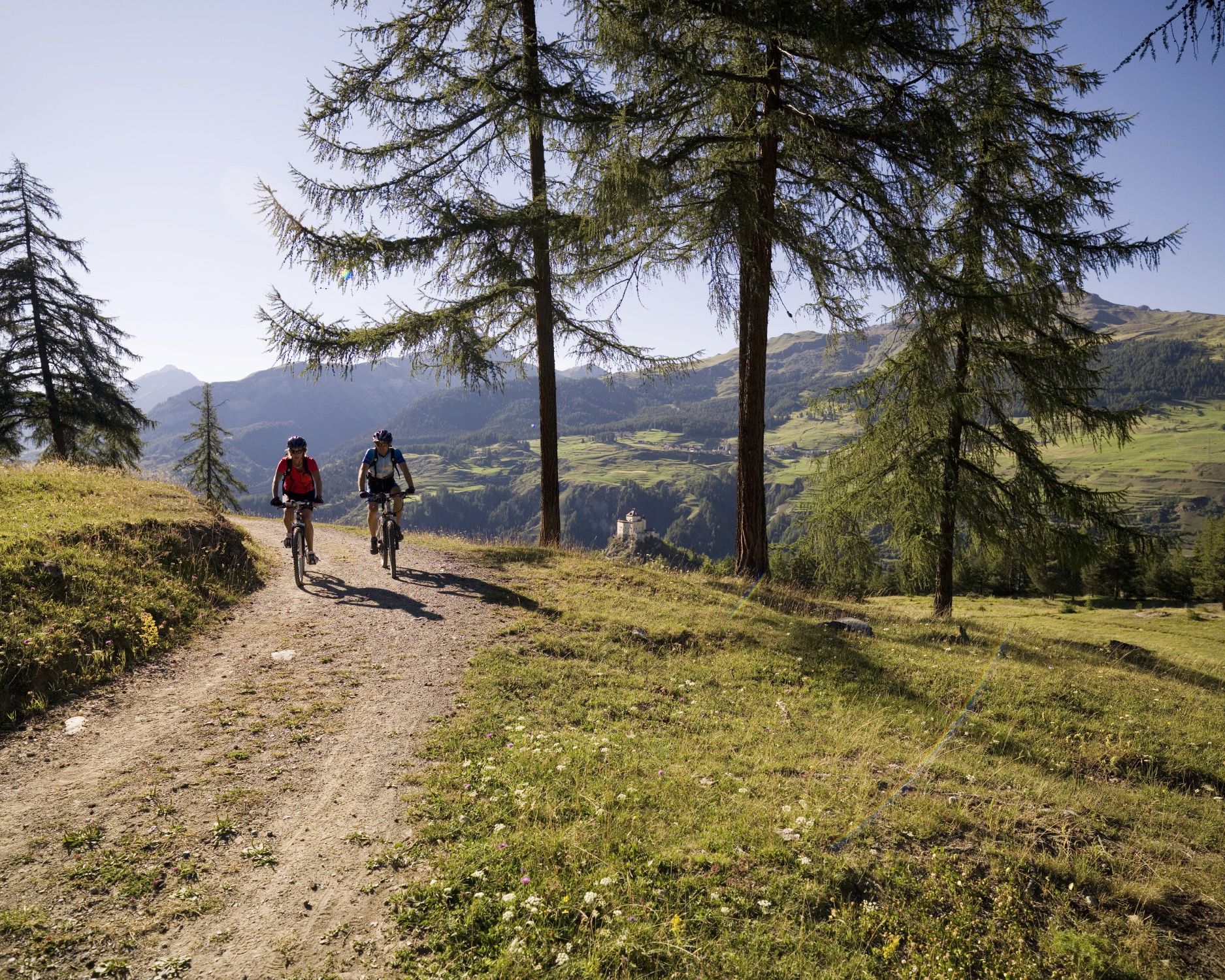 Mountainbike Schweiz MTB Route 441 Tarasp Juerada d Avrona