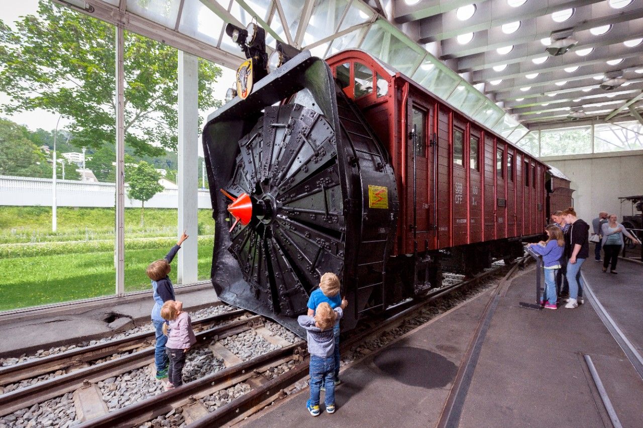 Kinderwagen Lokomotive