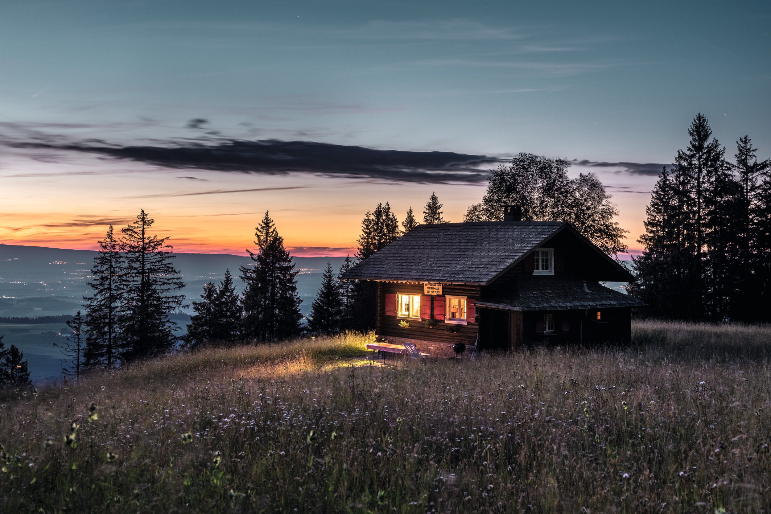 Naturpark Gantrisch Gurnigel Ferienhaus