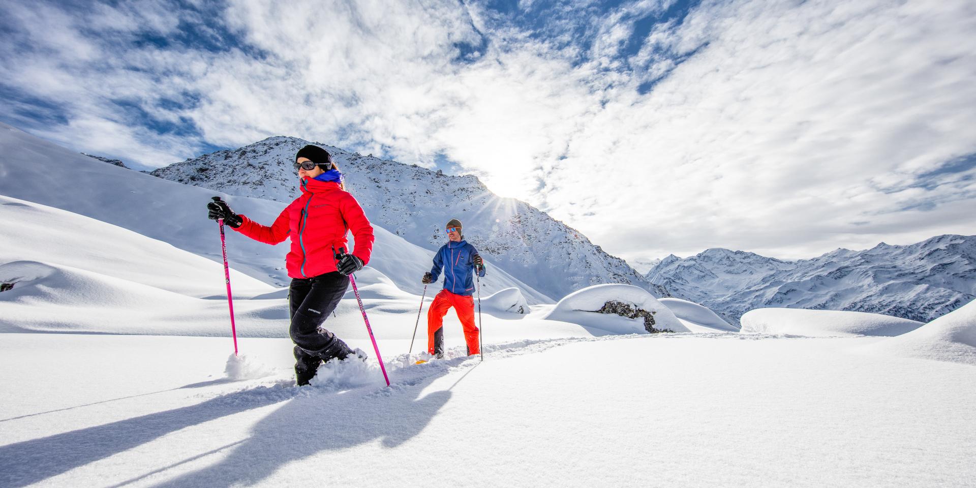 Verbier Schneeschuhwandern