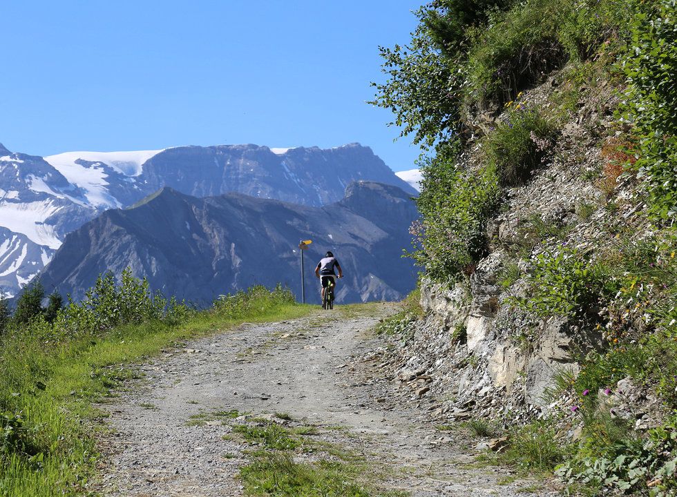 Tschentenalp Biken