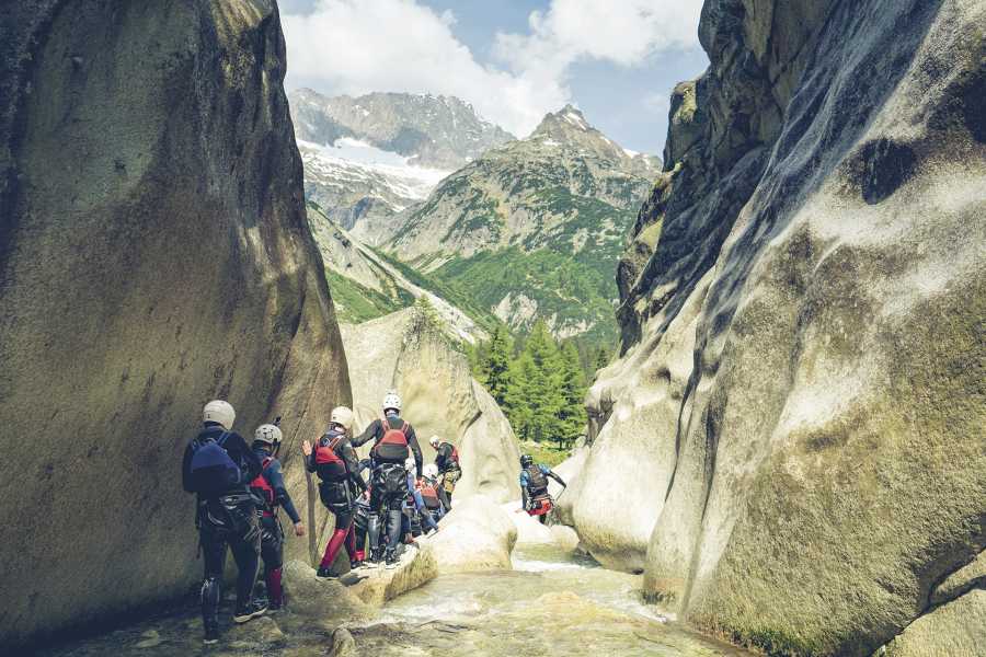 Canyoning Schluchtenwandern Grimsel