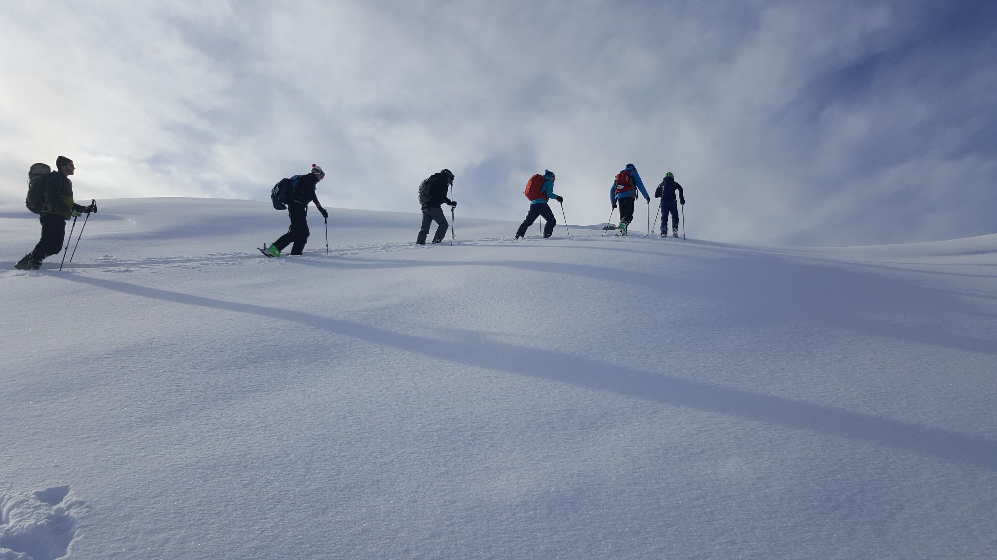 Verbier Schneeschuhwandern