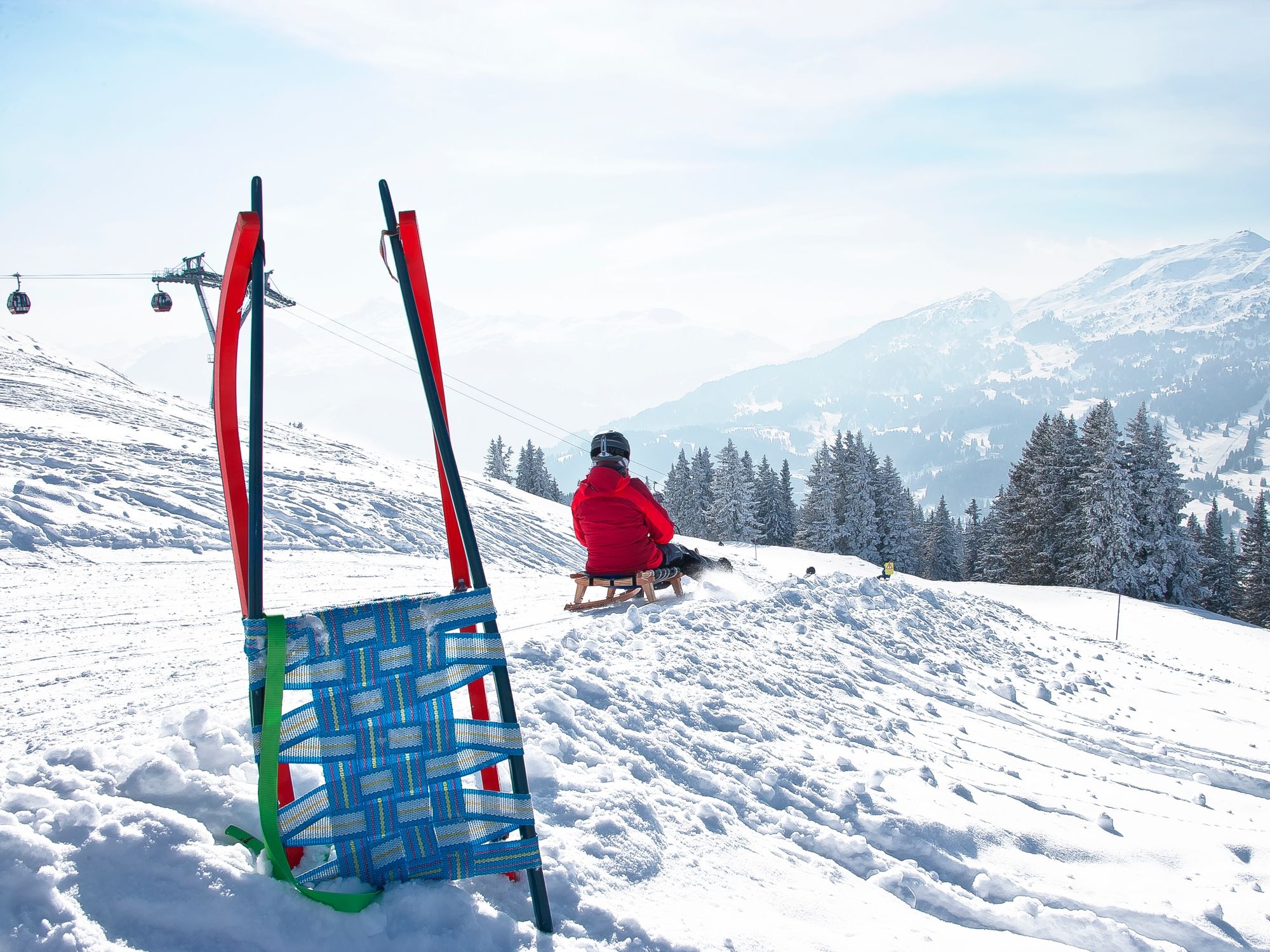 Schlitteln Scharmoin Lenzerheide