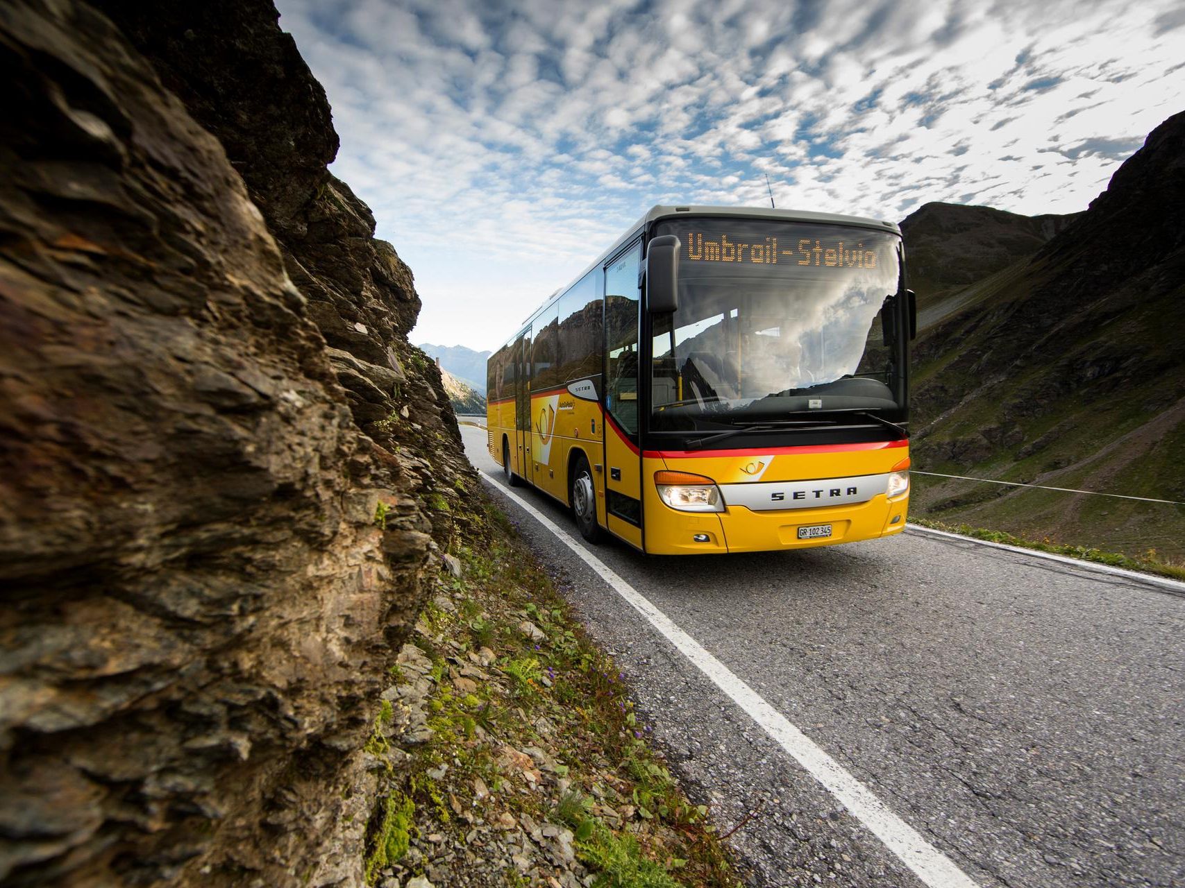 Postauto der Stelvio-Linie 