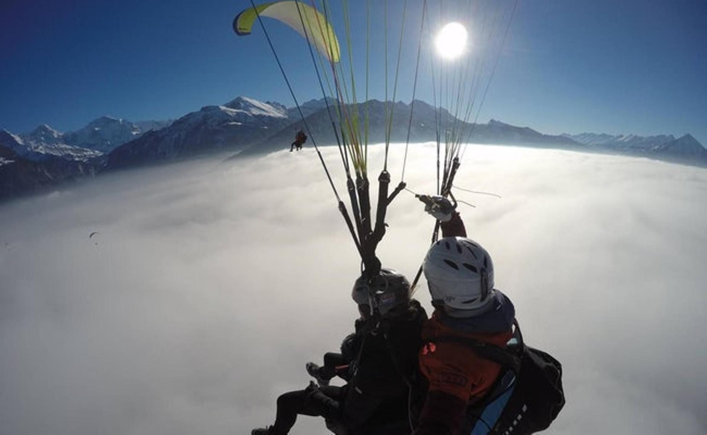 Tschentenalp Gleitschirmfliegen