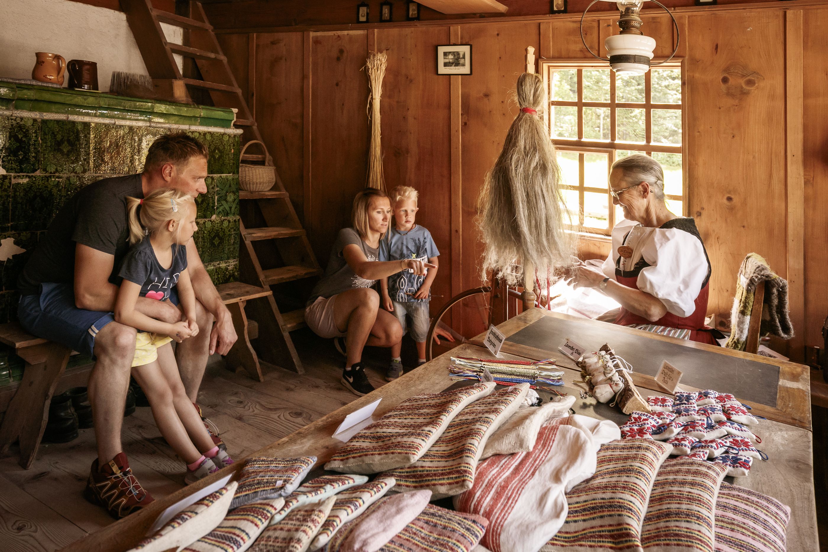 Museen Schweiz Handwerk Spinnen Ballenberg