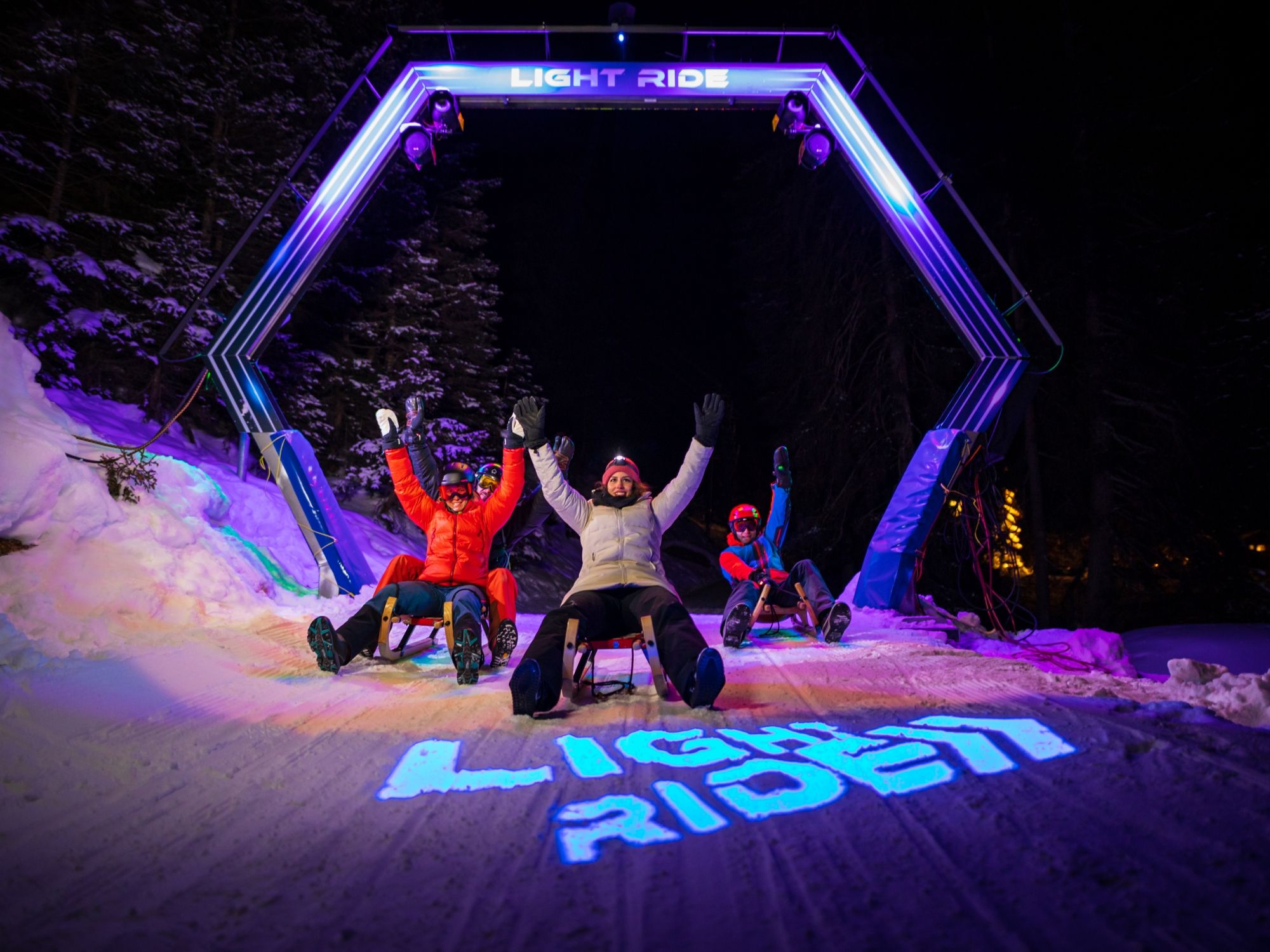 Lenzerheide Schlitteln Light Rider