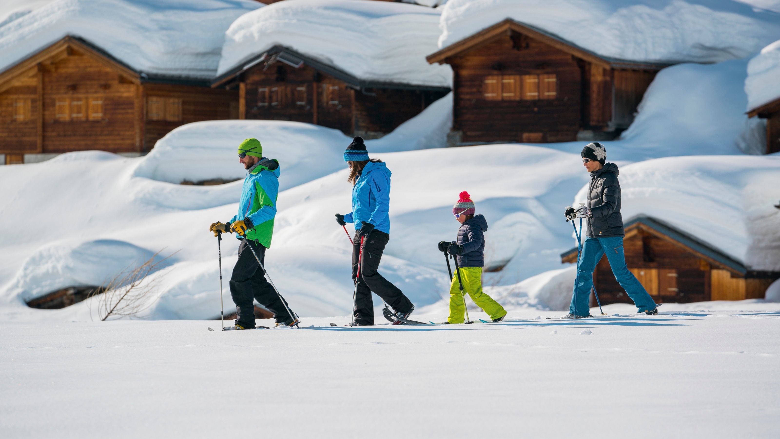 Schneeschuhwandern Schweiz