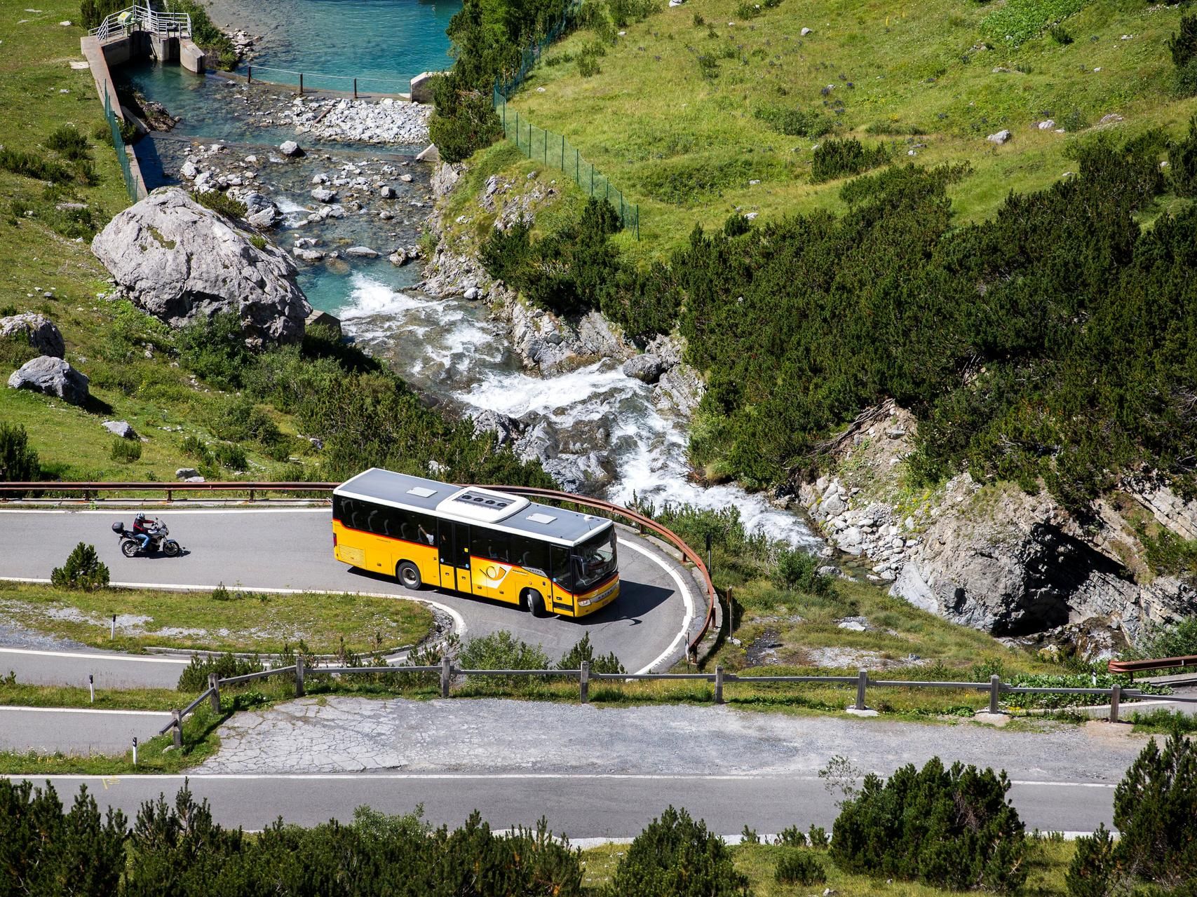 Postauto der Stelvio-Linie 