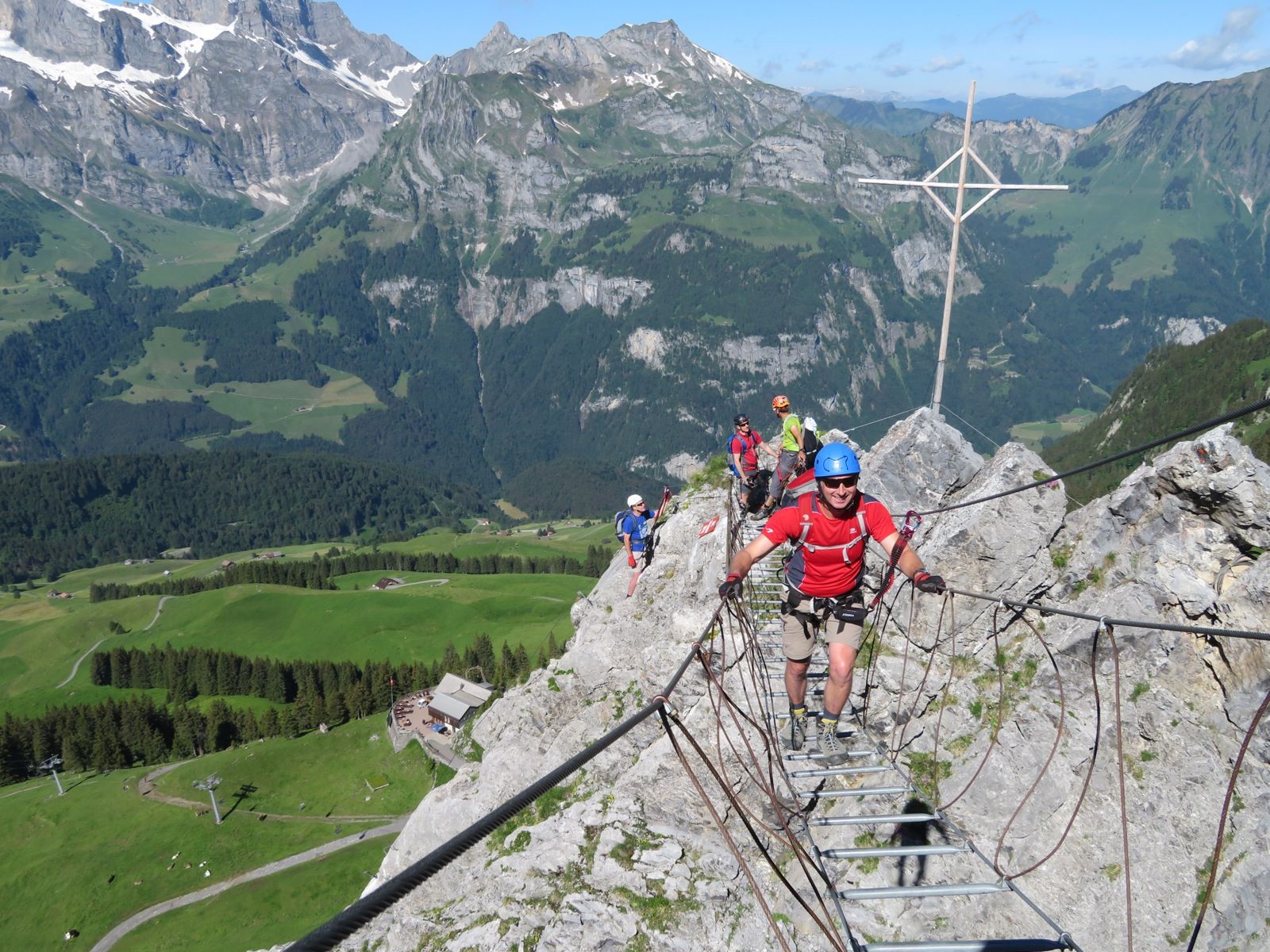 Brunni Engelberg Klettersteig Rock Safety
