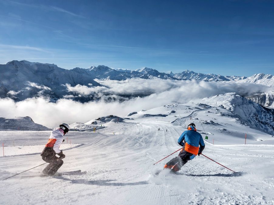 Skifahren Aletsch Arena