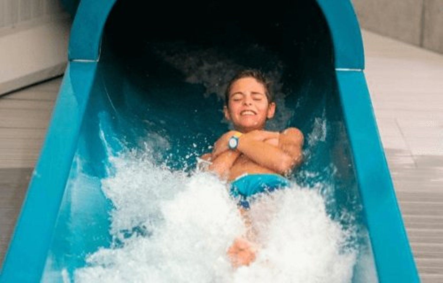 Splash and Spa Wasserrutsche
