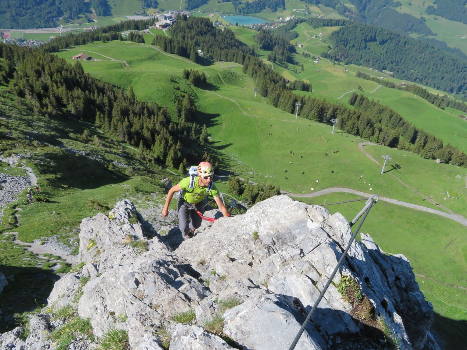 Brunni Engelberg Klettersteig Rock Safety