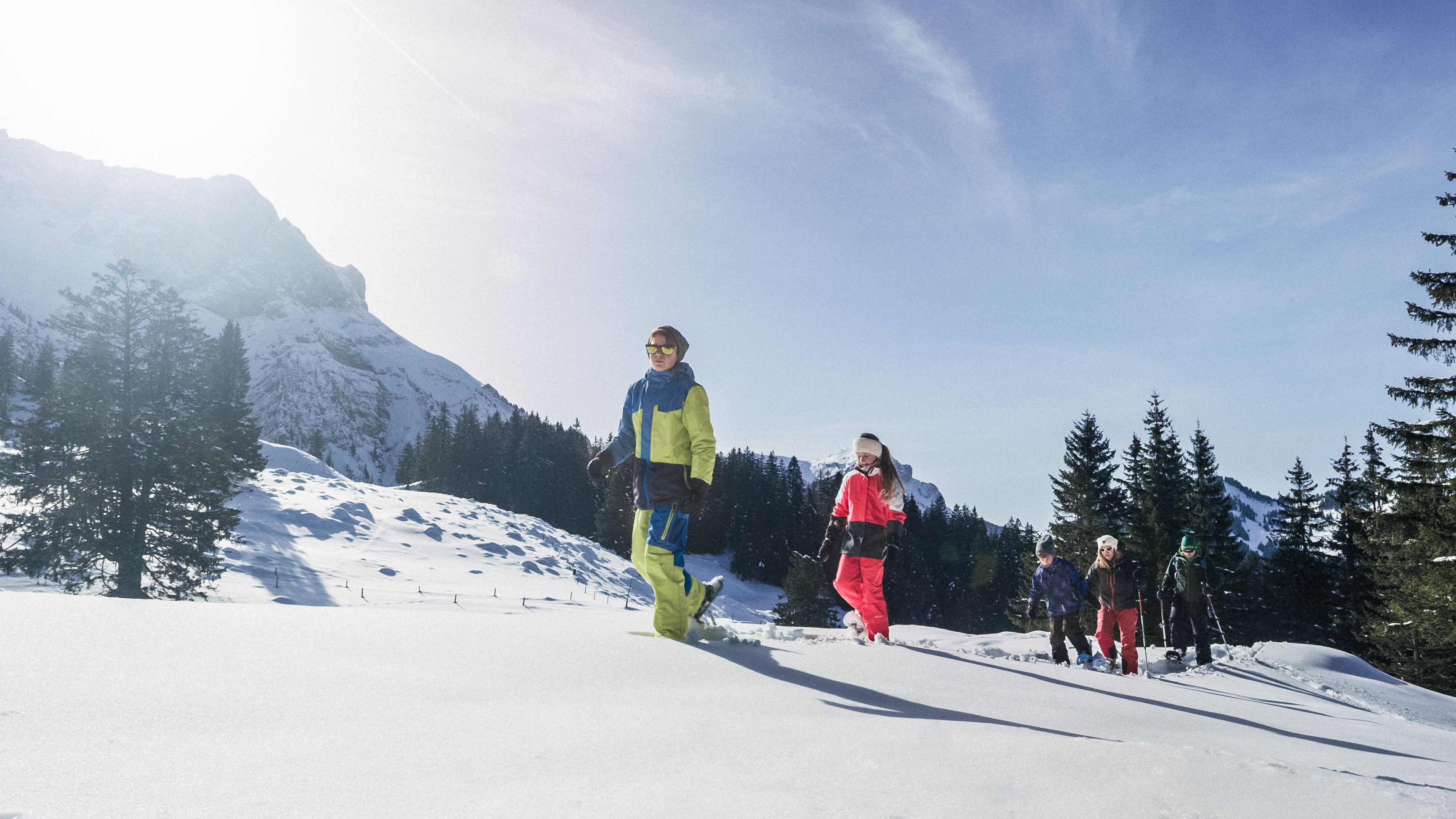 Pilatus Schneeschuhlaufen