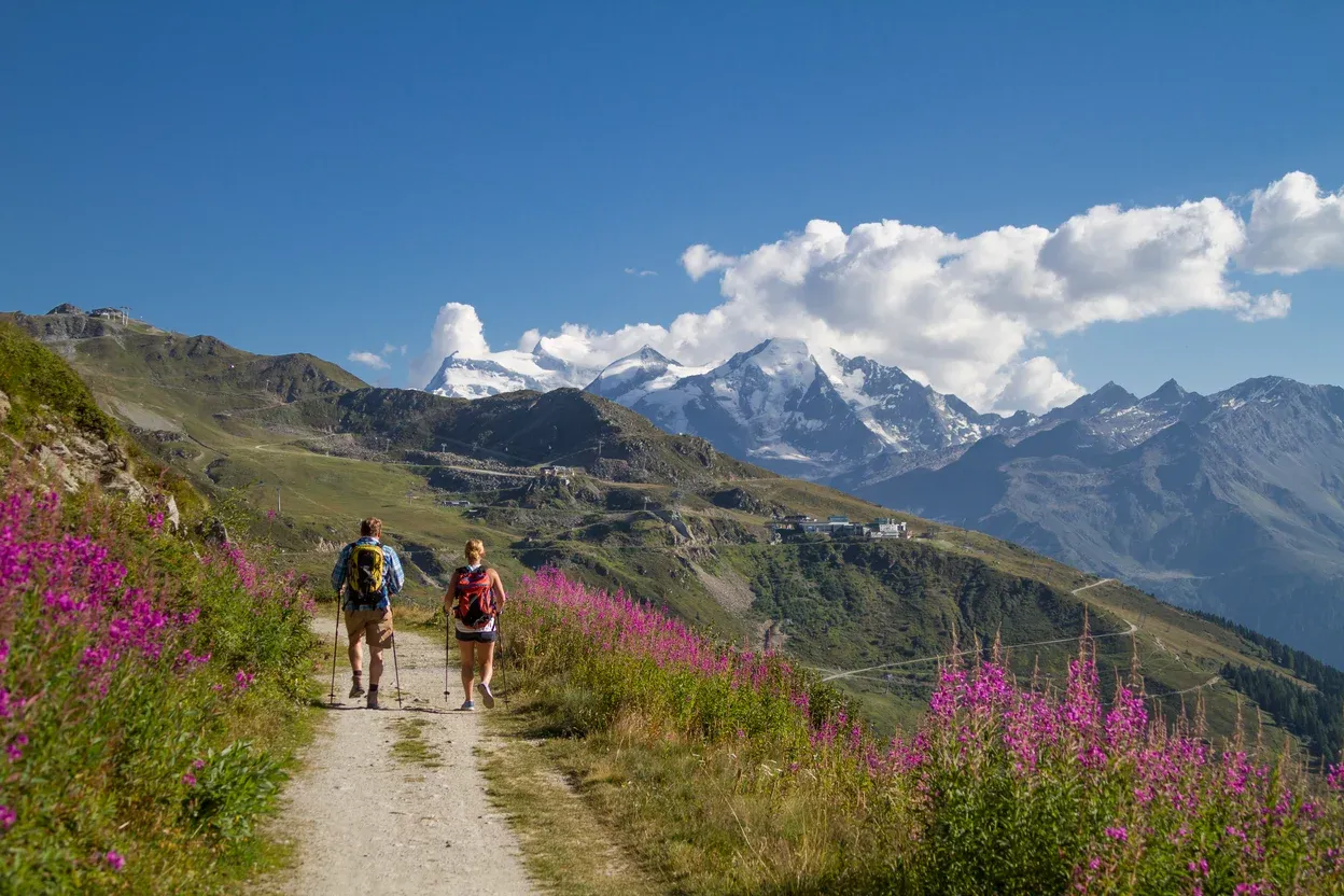 Verbier Bergpanorama