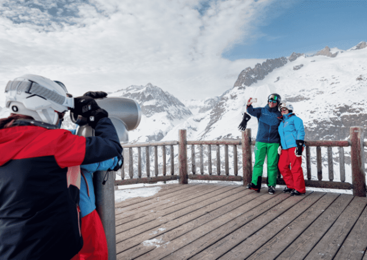 Aletsch Arena Hohfluh Viewpoint
