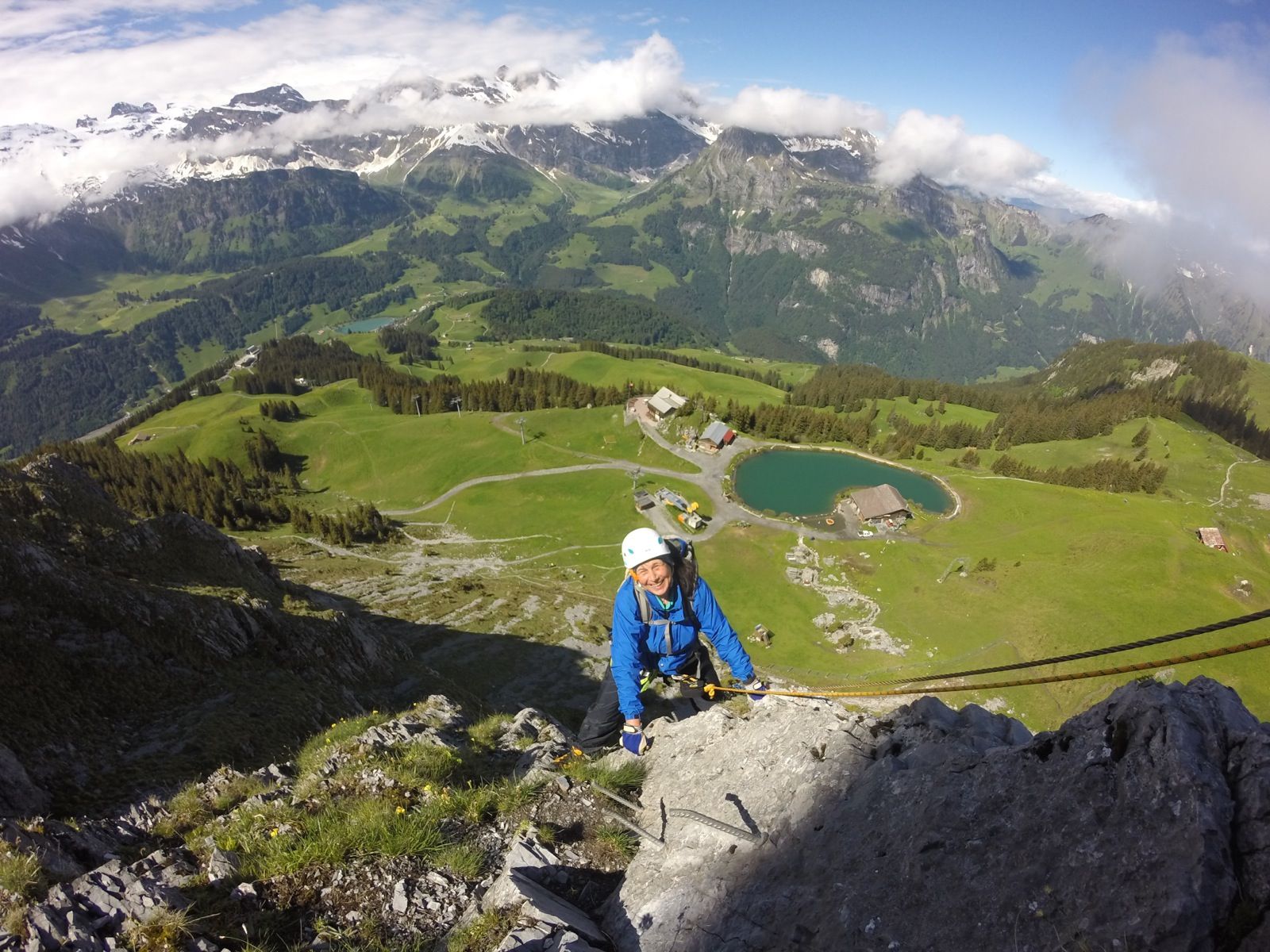 Brunni Engelberg Klettersteig Rock Safety