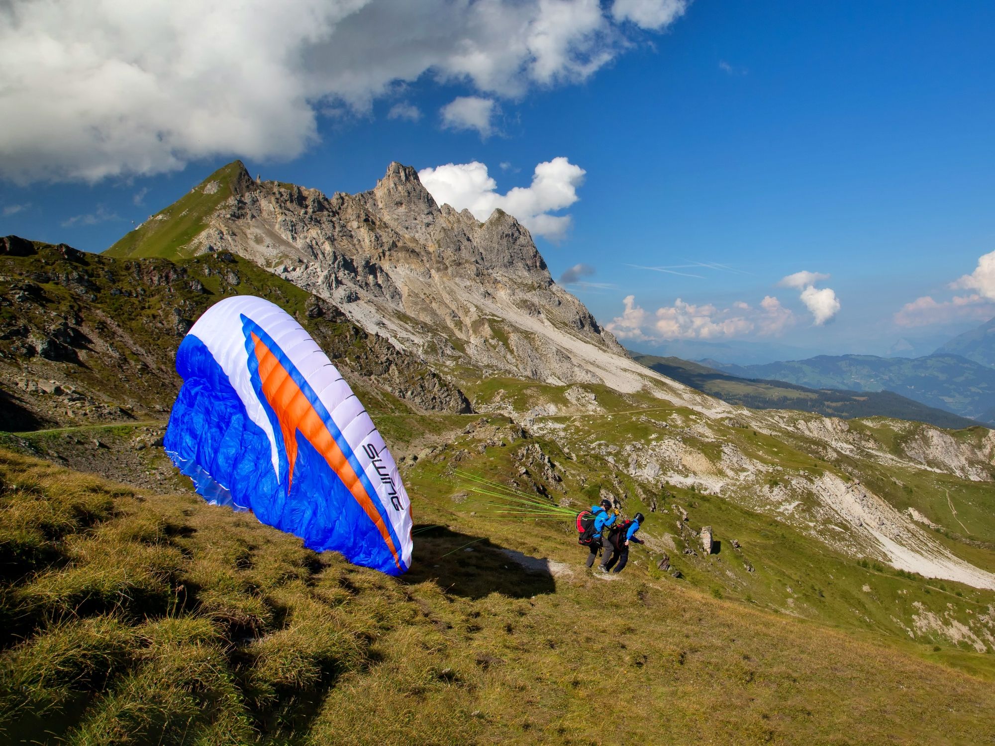 Davos Gleitschirmfliegen