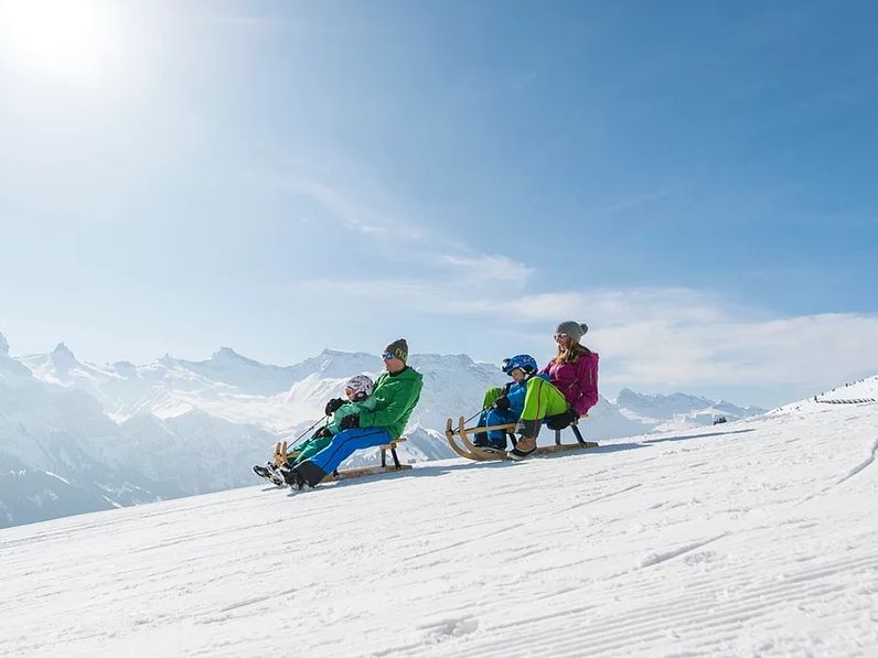 Schlitteln Tschentenalp