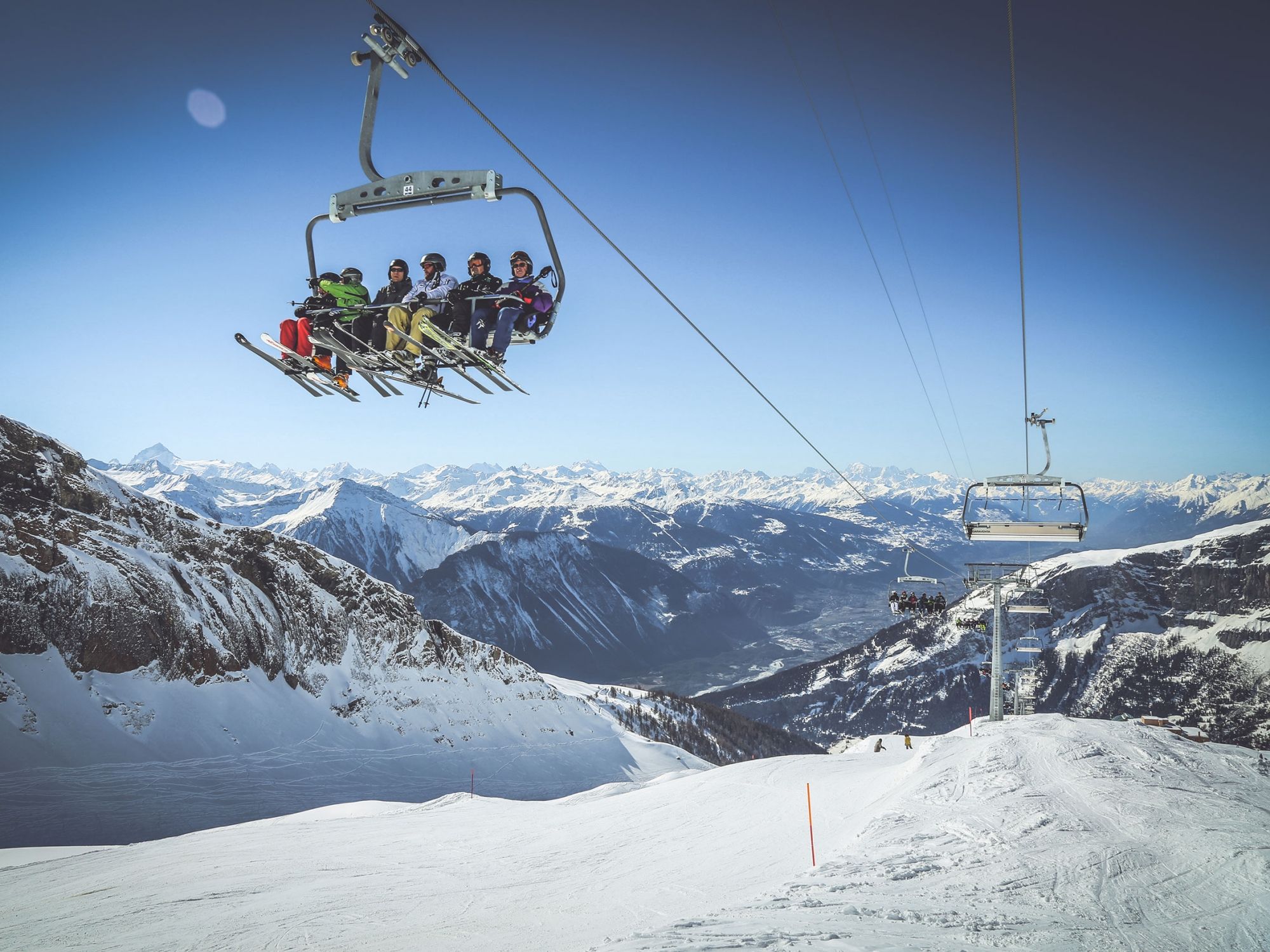 Skifahren Leukerbad