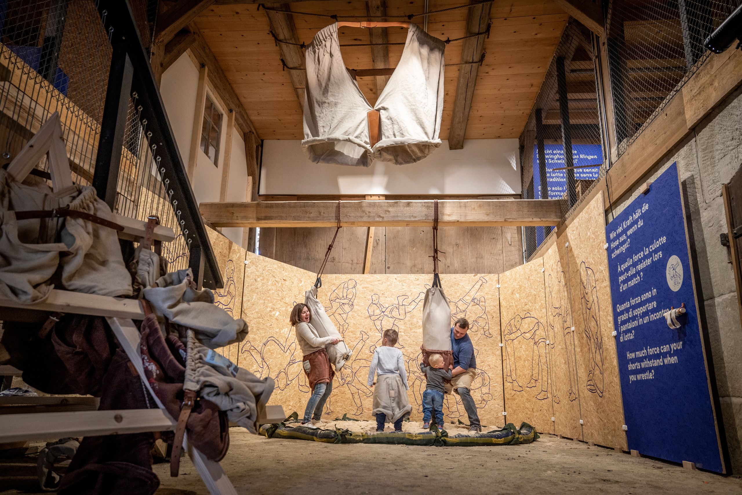 Ballenberg Sonderausstellung Schwingen