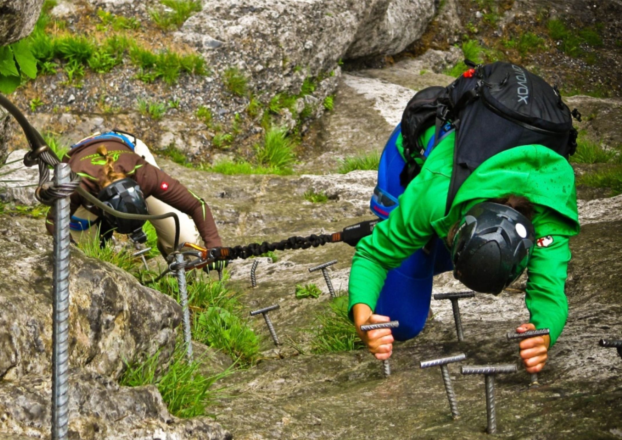 Brunni Engelberg Klettersteig Rock Safety