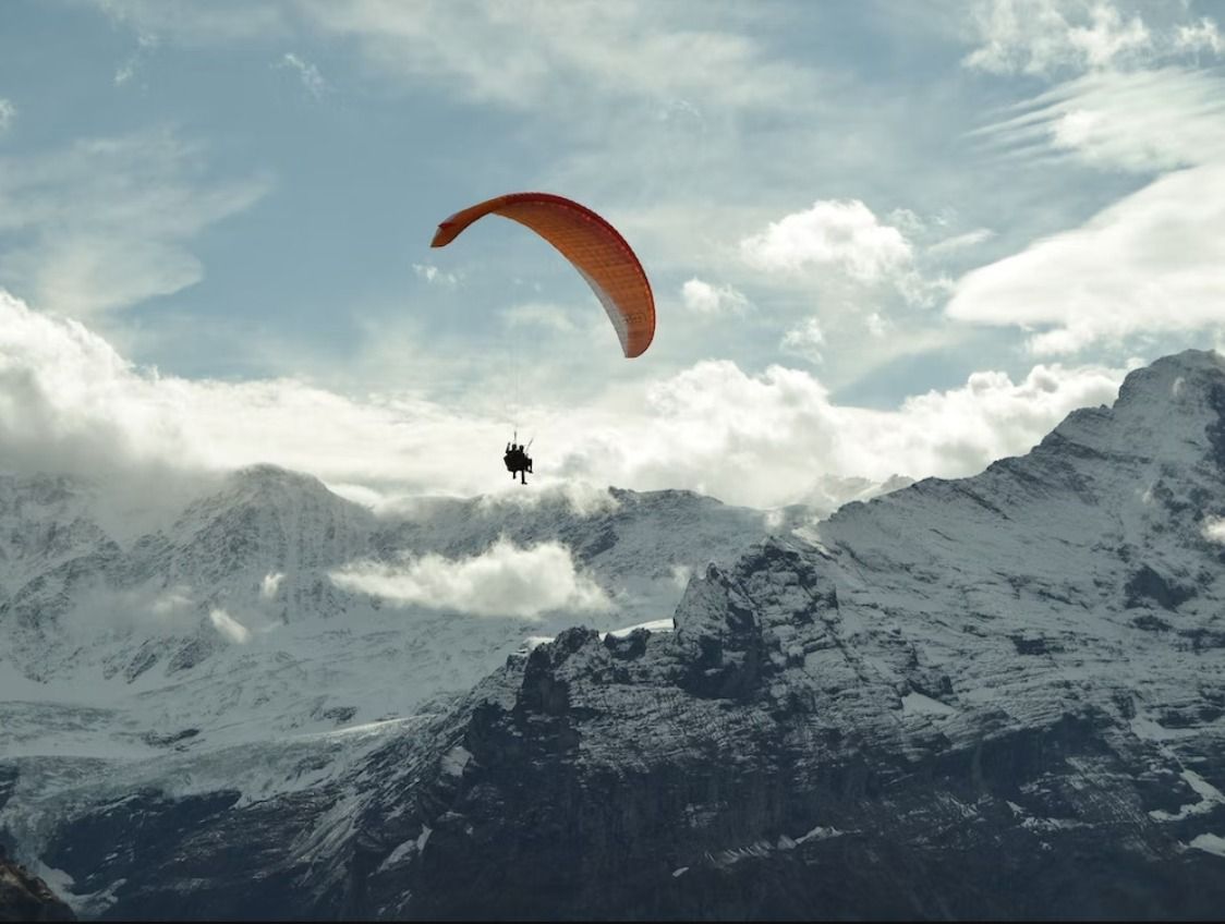 Grindelwald First Gleitschirmfliegen