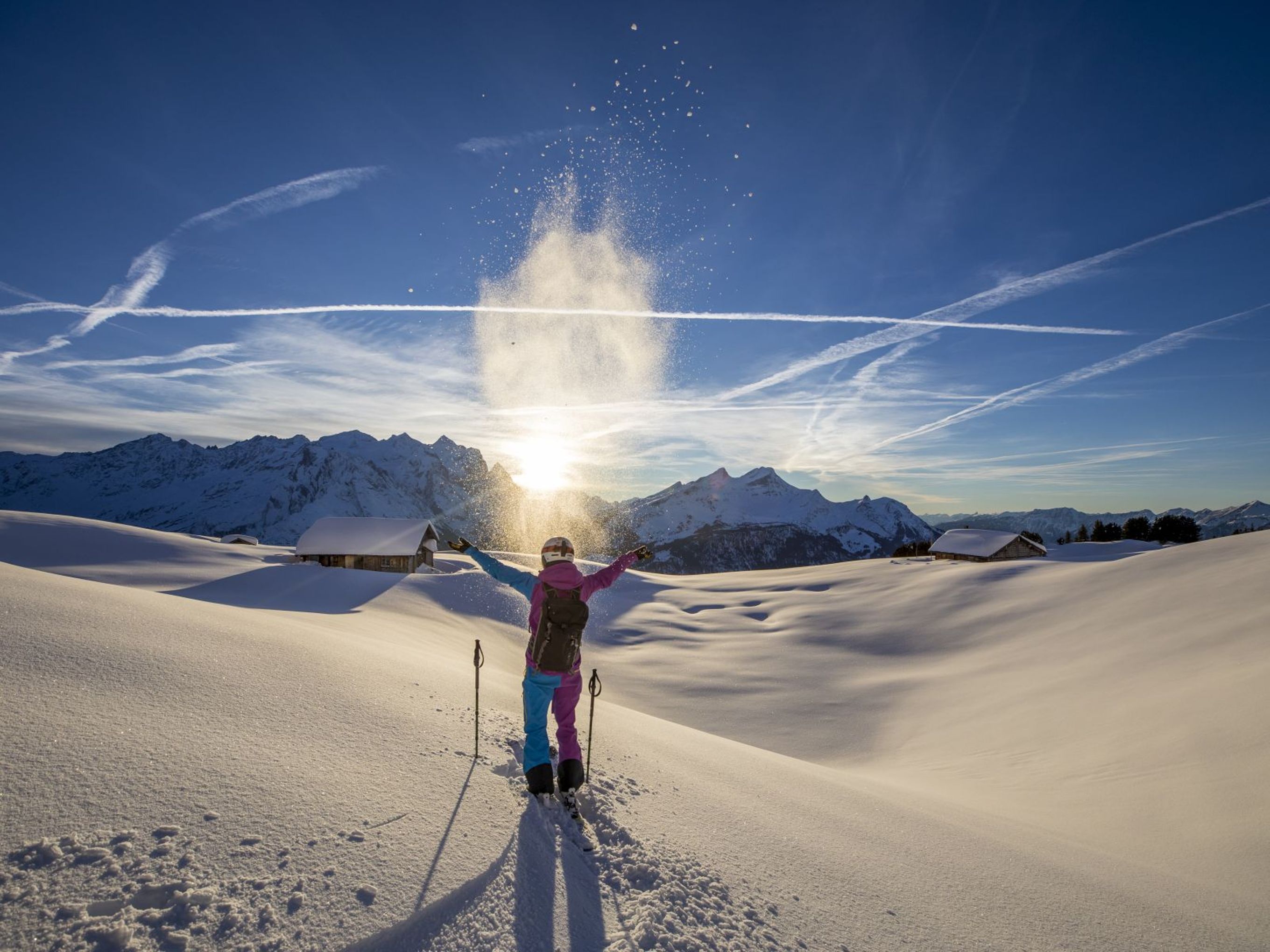 Meiringen und Hasliberg Skifahren