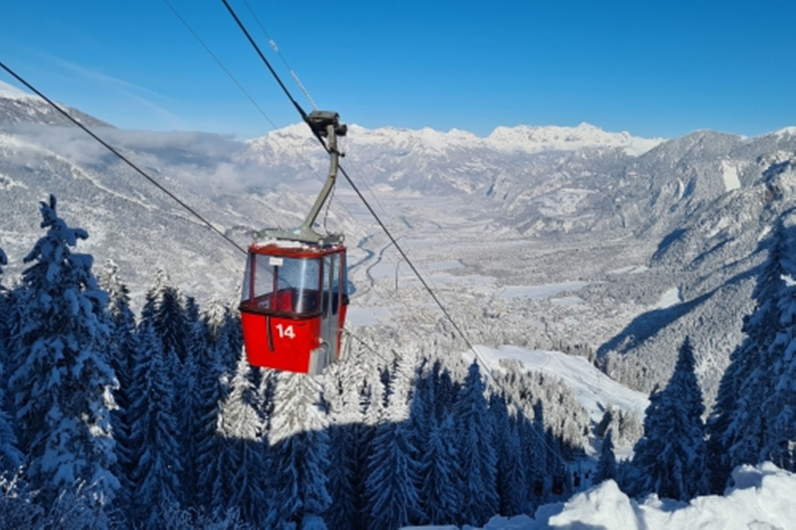 Chur Brambrüesch Känzeli Gondelbahn