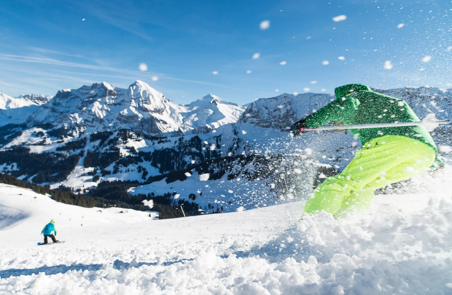 Tschentenalp Skifahren