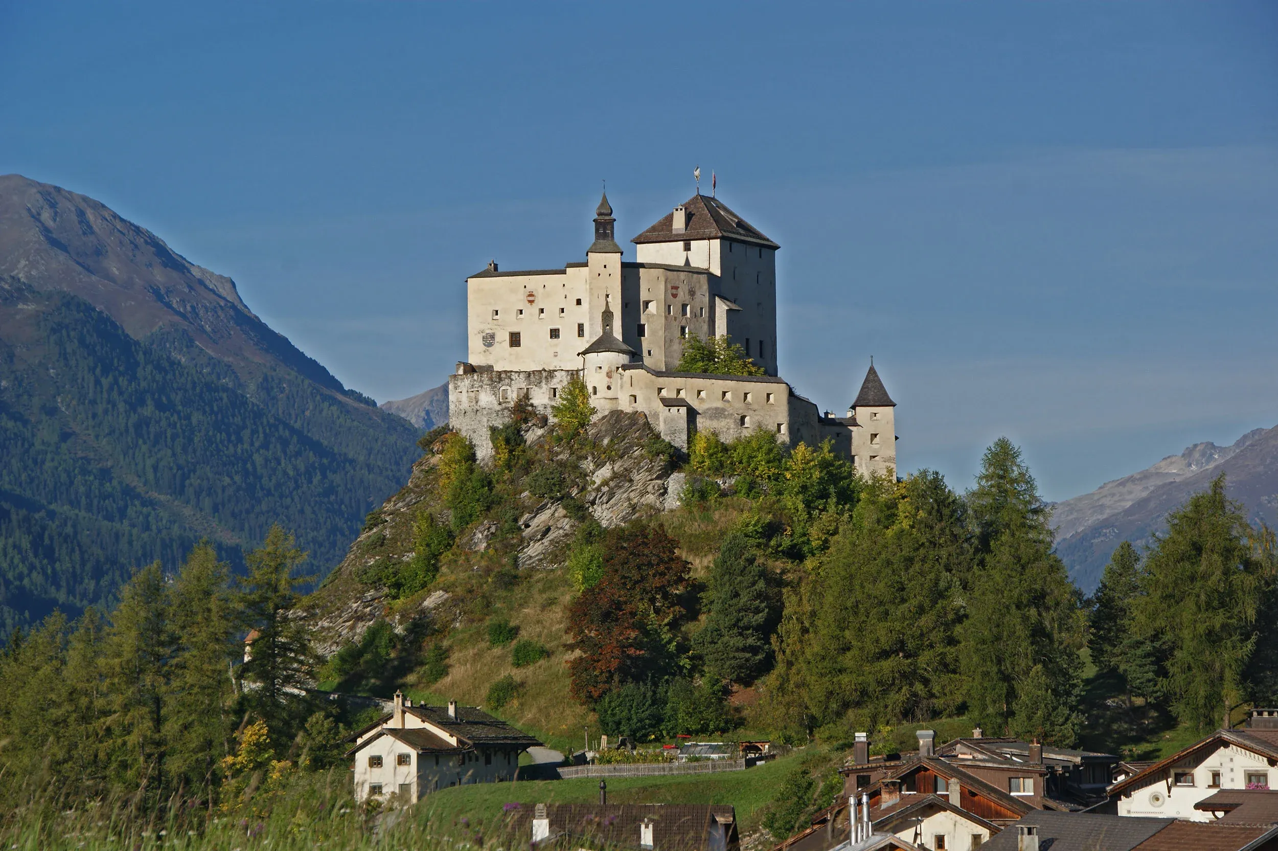 Schlösser Schweiz Schloss Tarasp