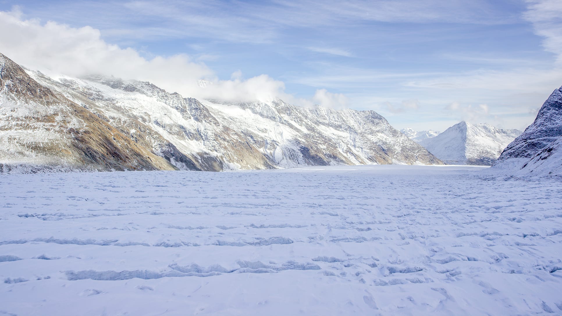 Männlichen Aletschgletscher