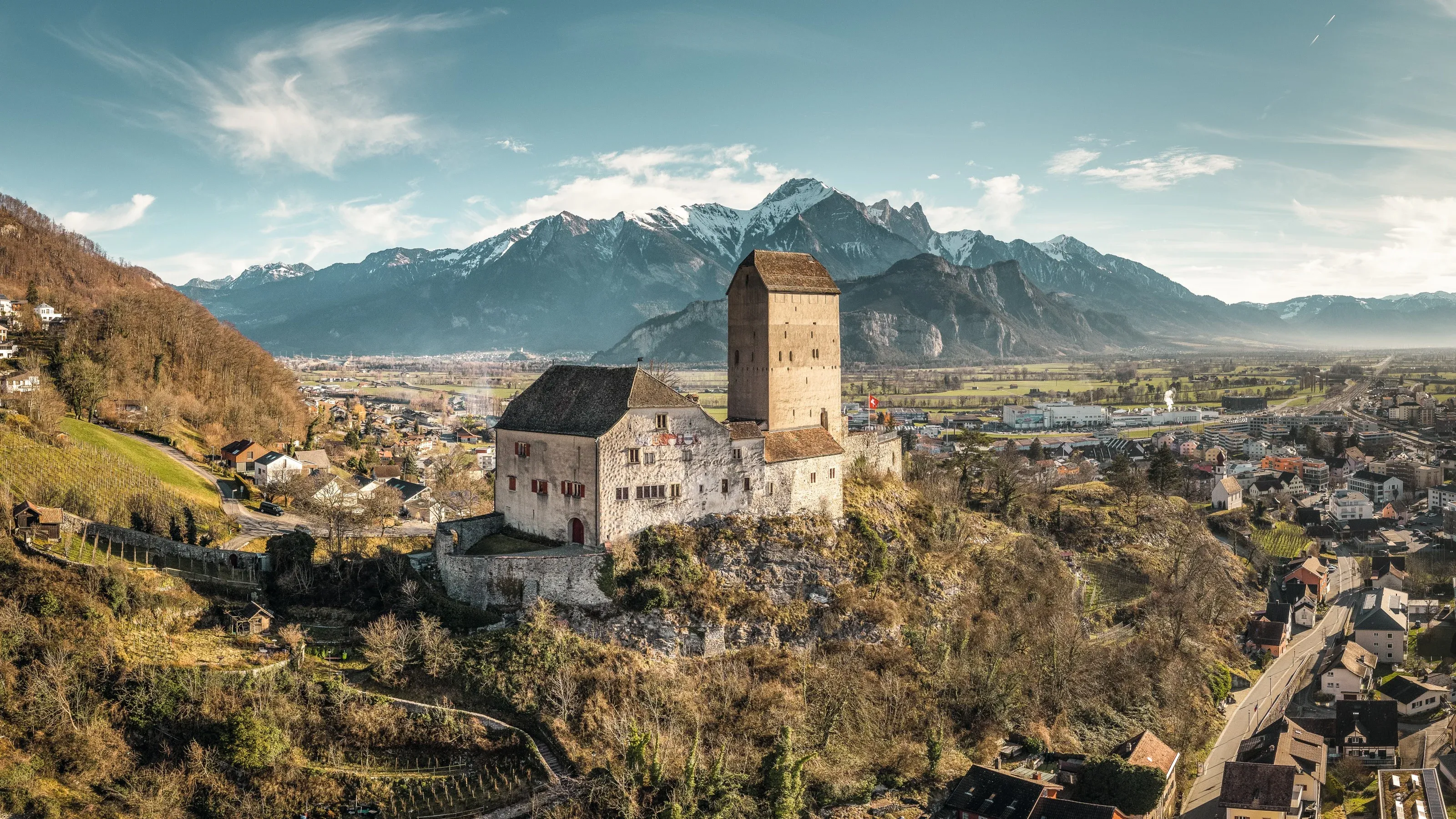 Schlösser Schweiz Schloss Sargans