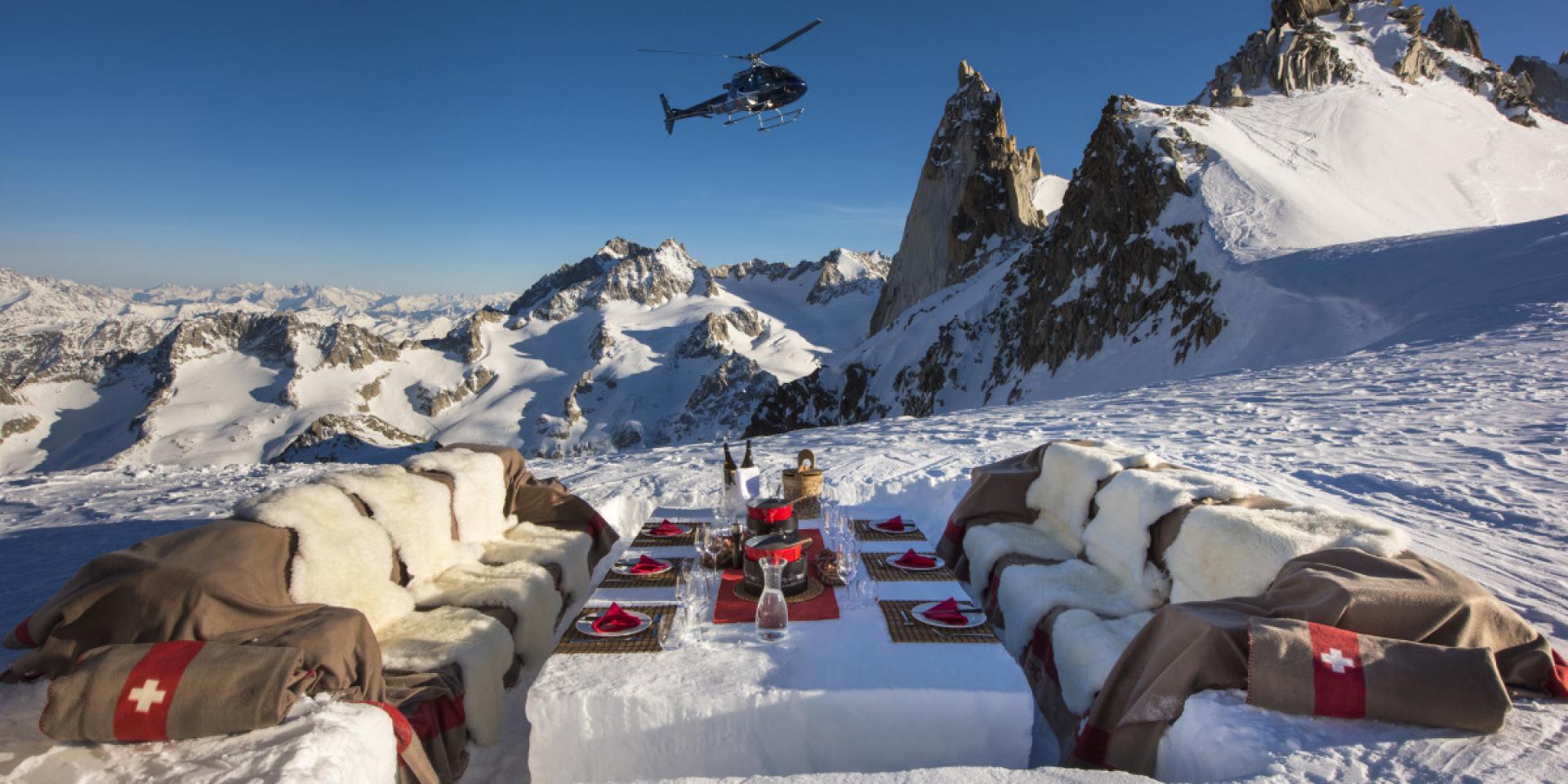 Verbier Heli Picknick Experience