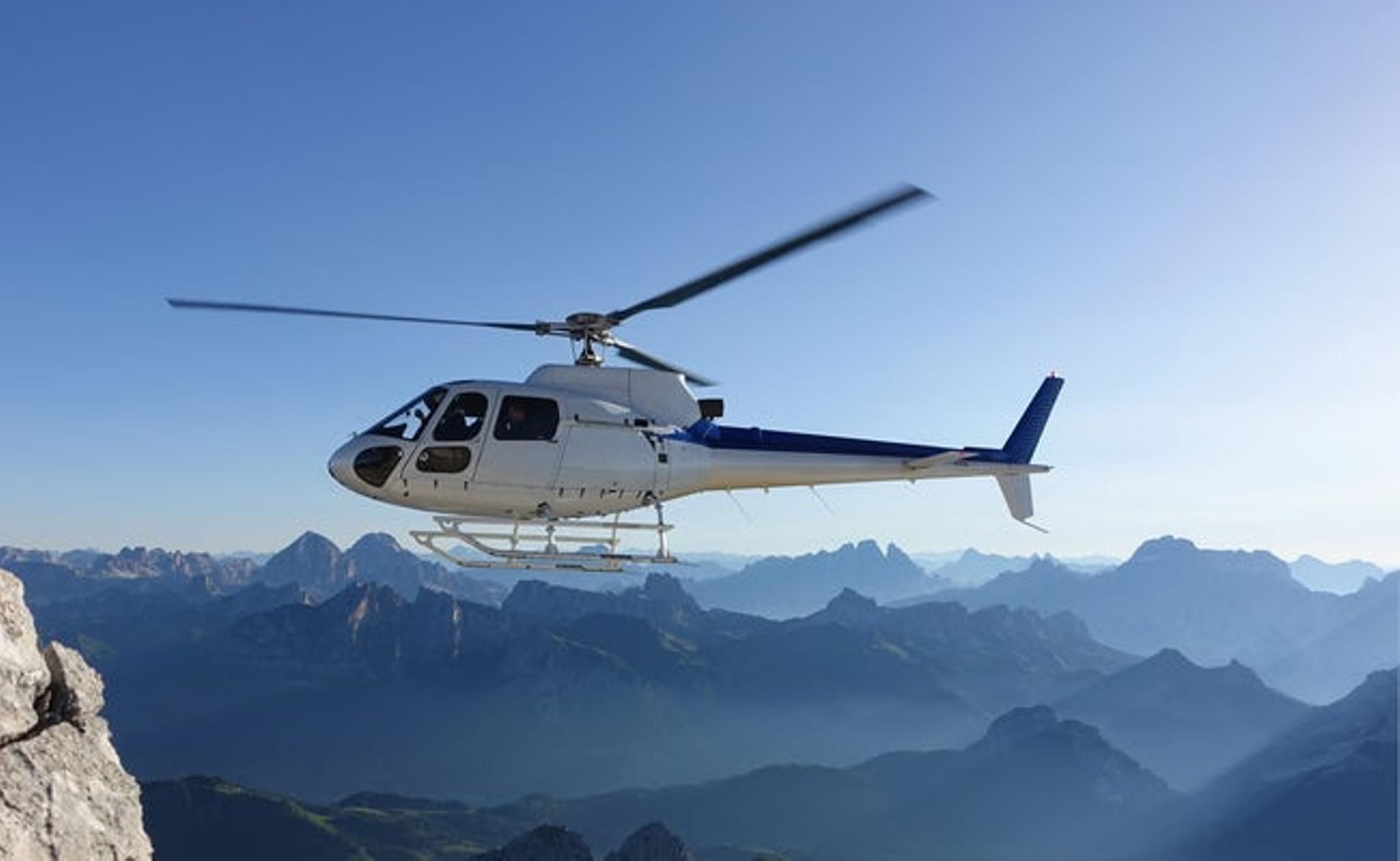 Jungfraujoch Helikopterflug