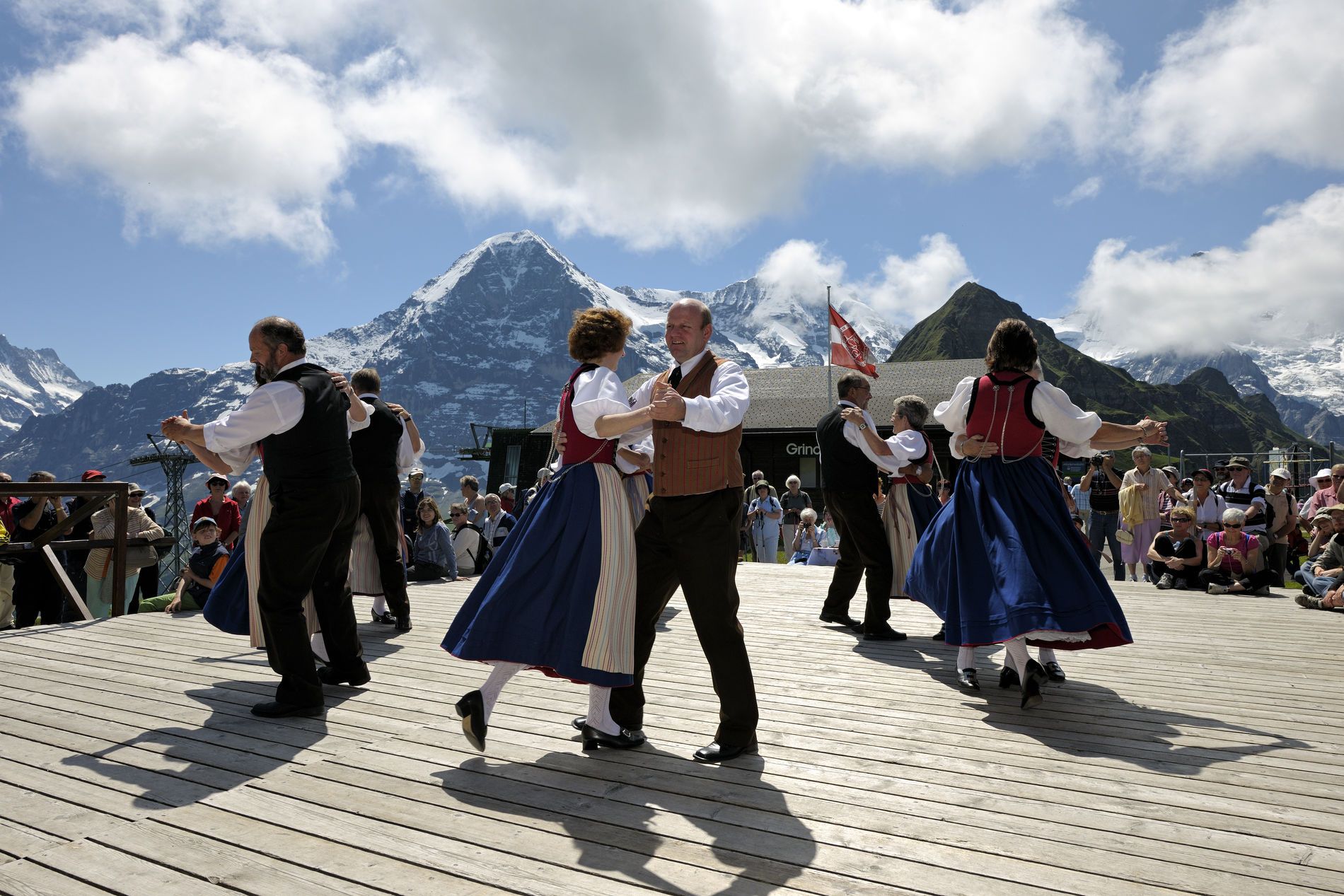 Männlichen Mountain Spring festival