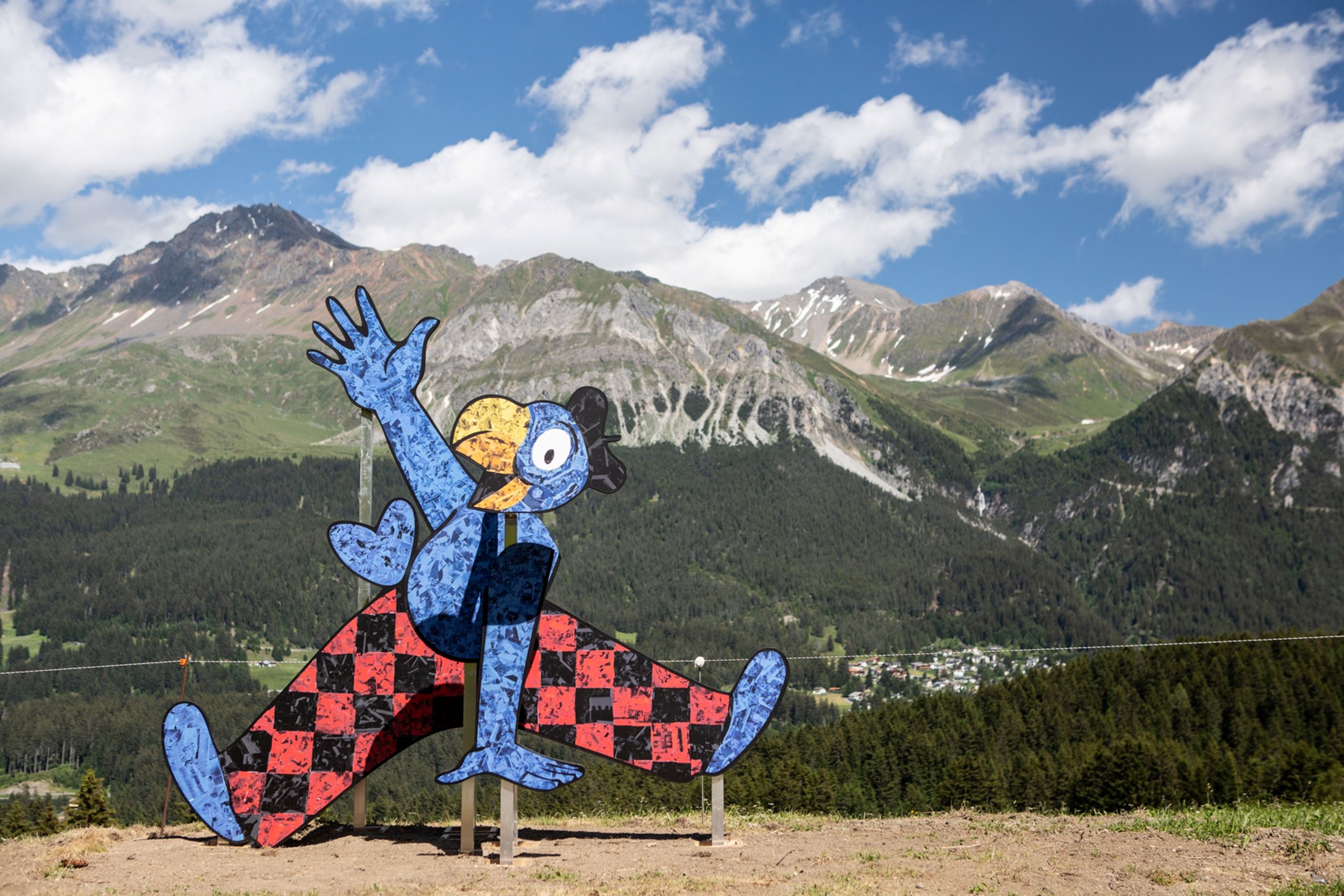 Wandern Schweiz Globi